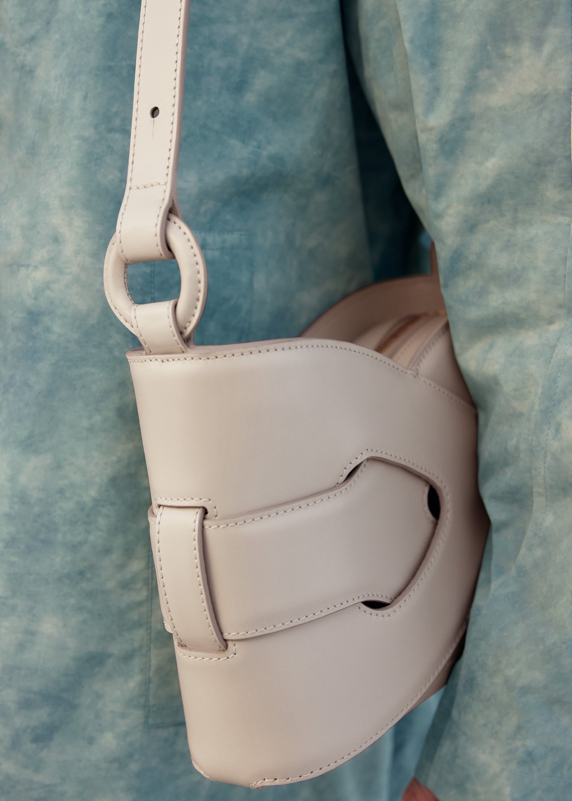 Handbag - Smooth Chalk
