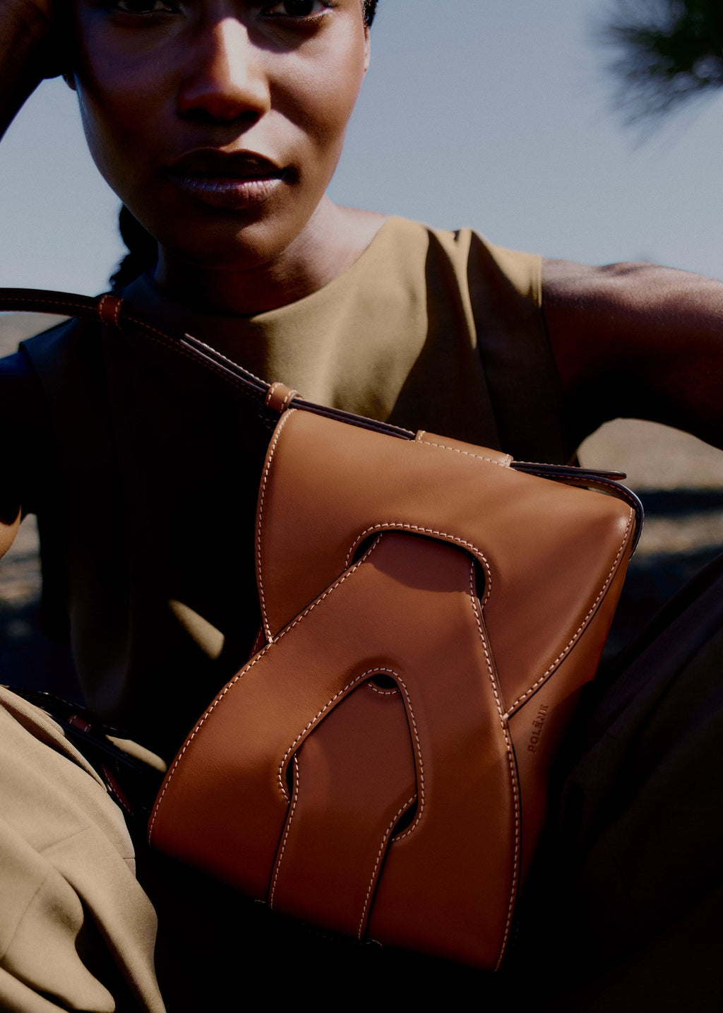 Handbag - Smooth Cognac