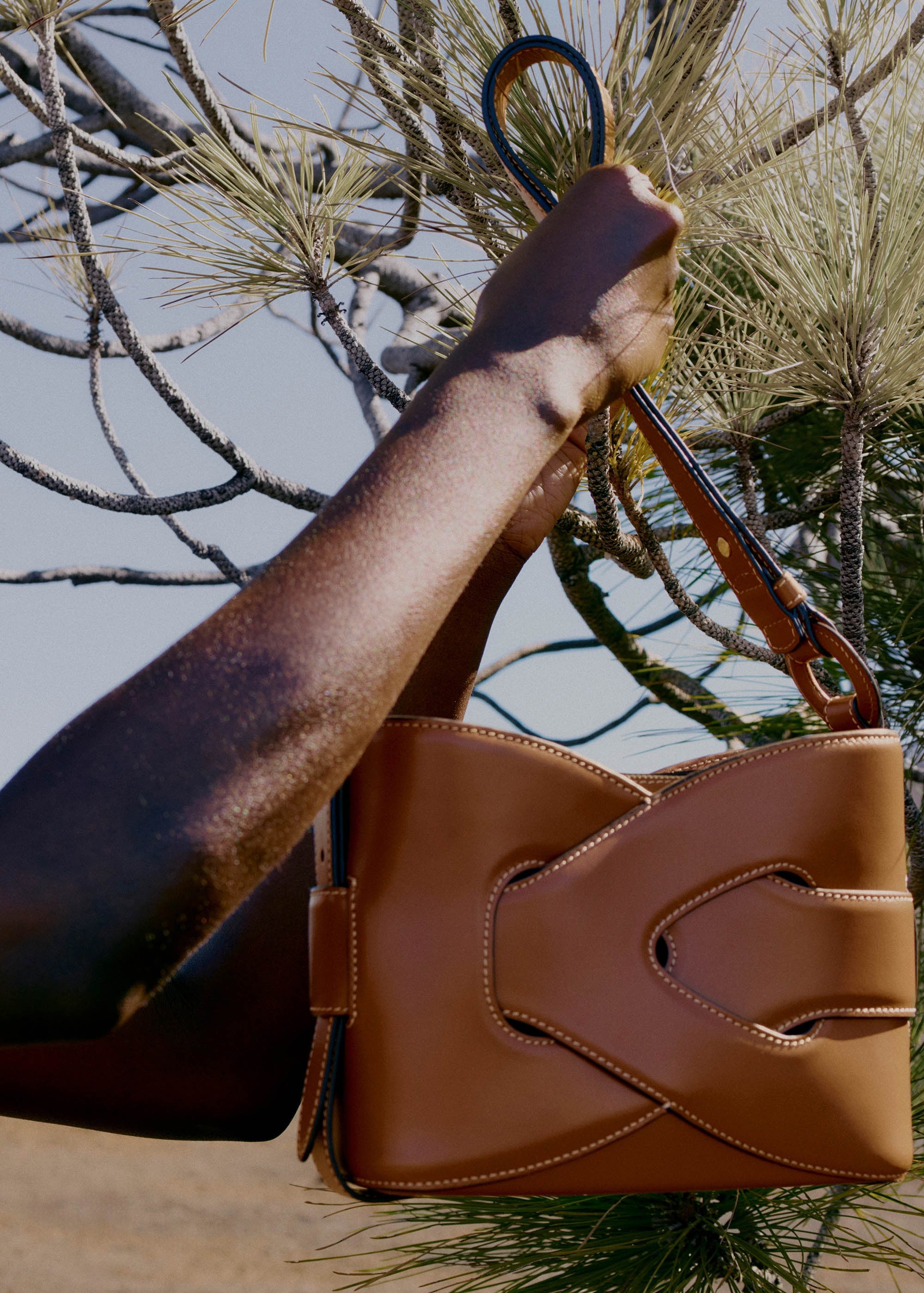 Handbag - Smooth Cognac