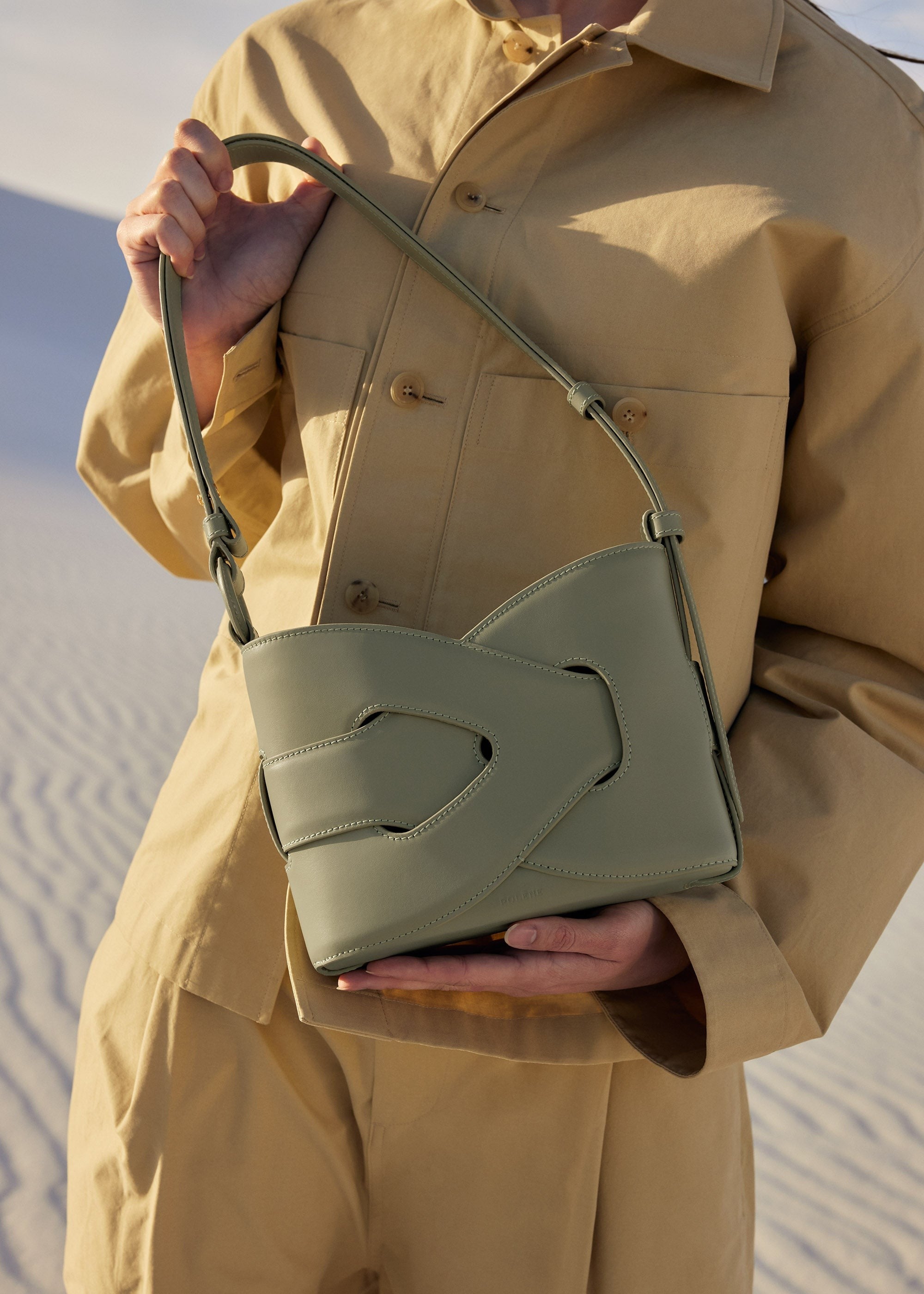 Handbag - Smooth Olive