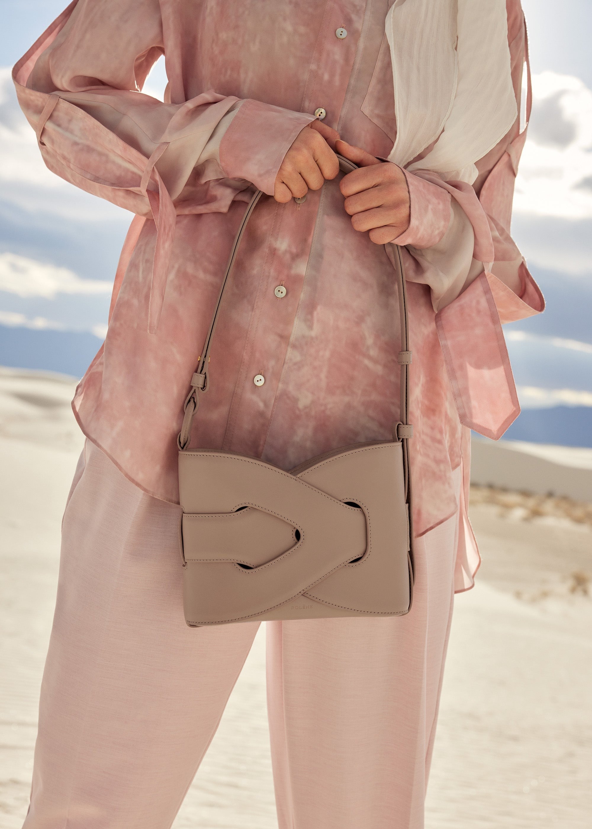 Handbag - Smooth Taupe