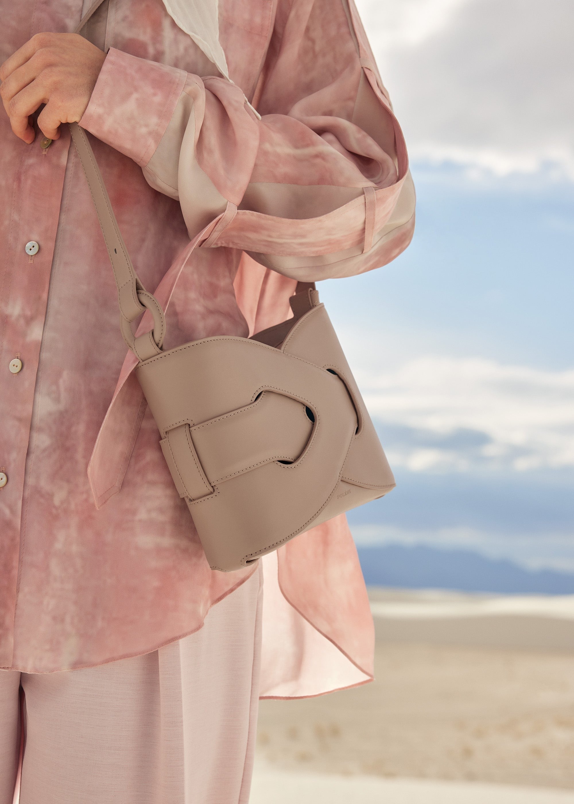 Handbag - Smooth Taupe