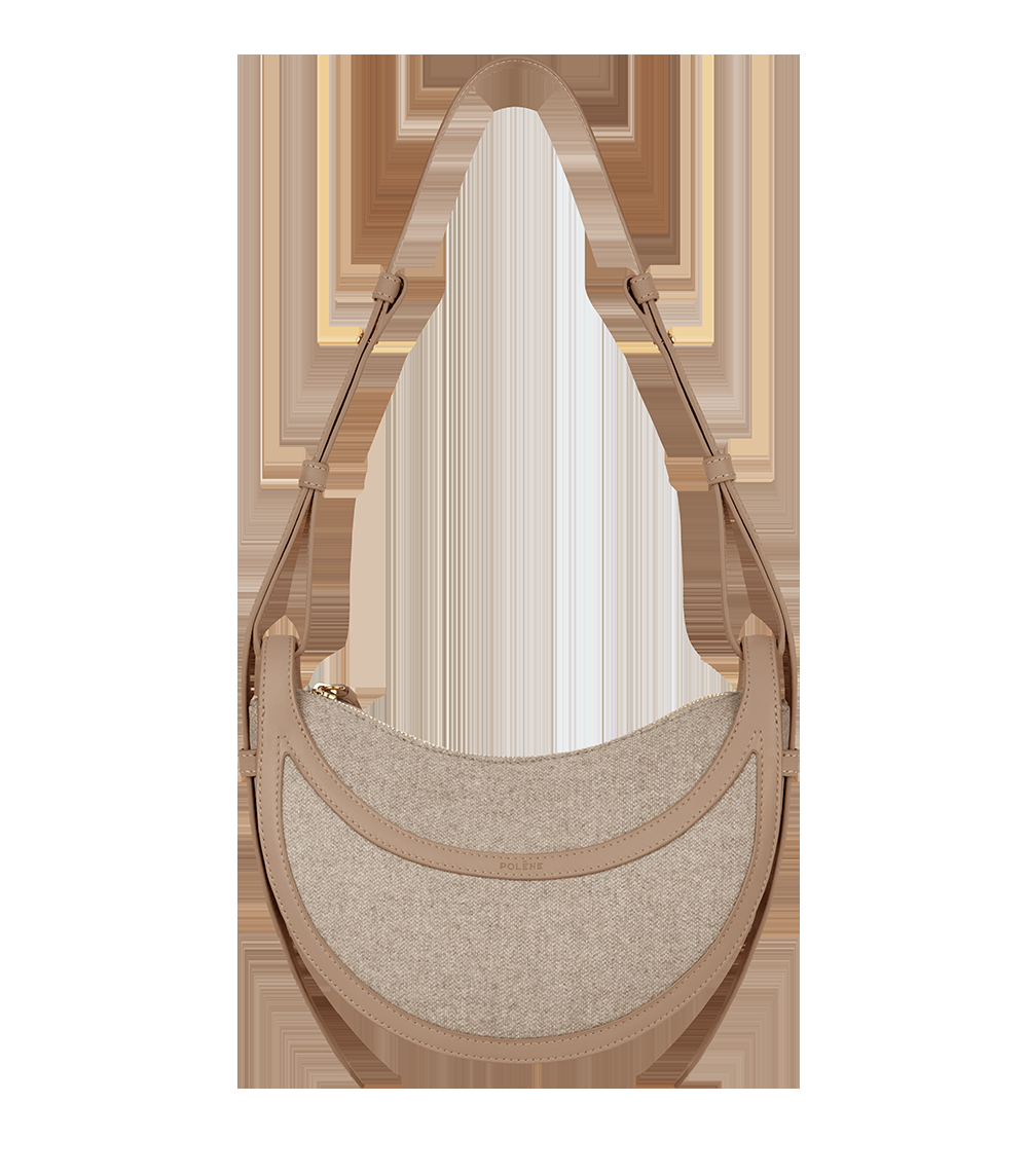 Handbag - Duo Taupe Canvas
