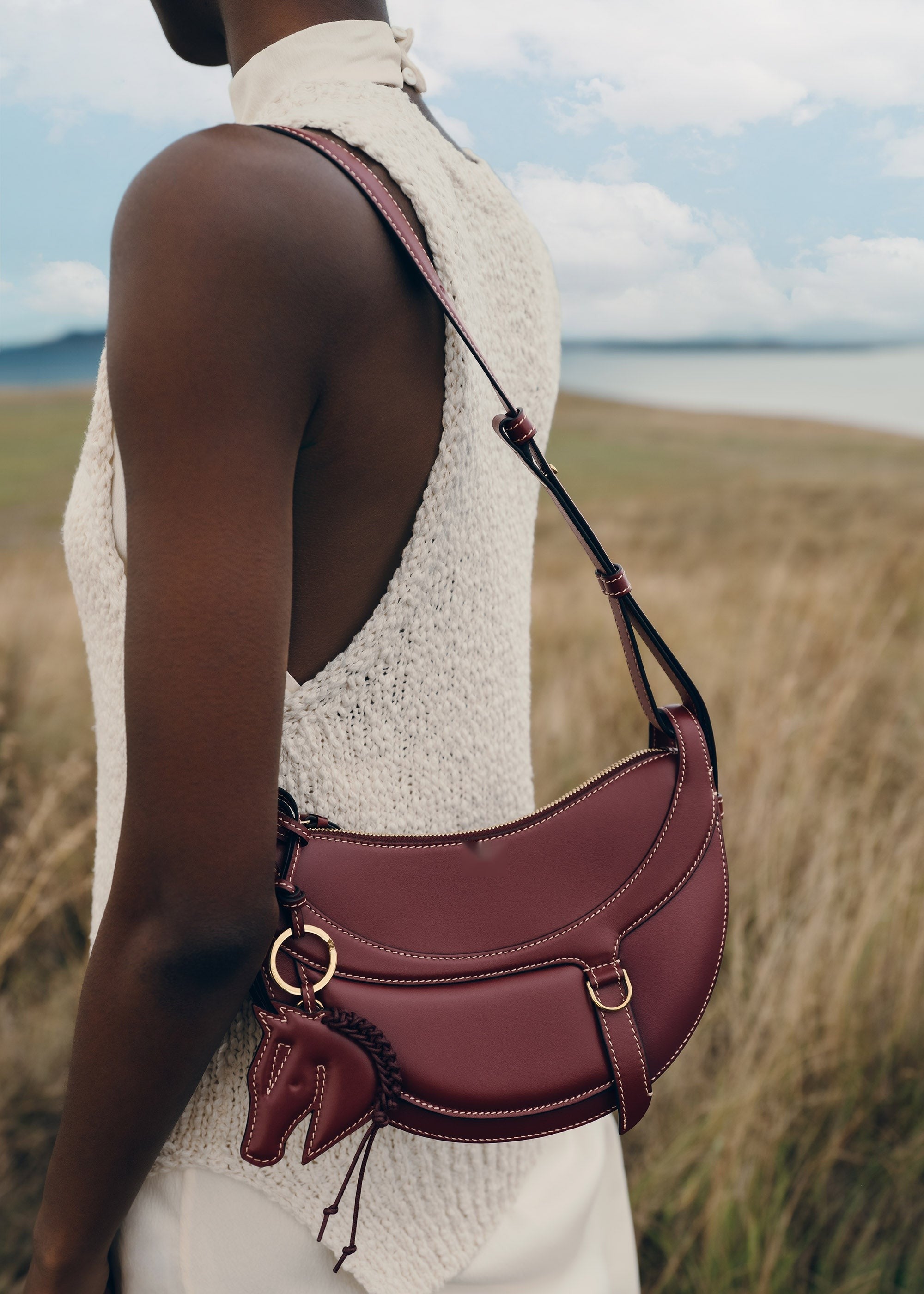 Handbag - Black Cherry