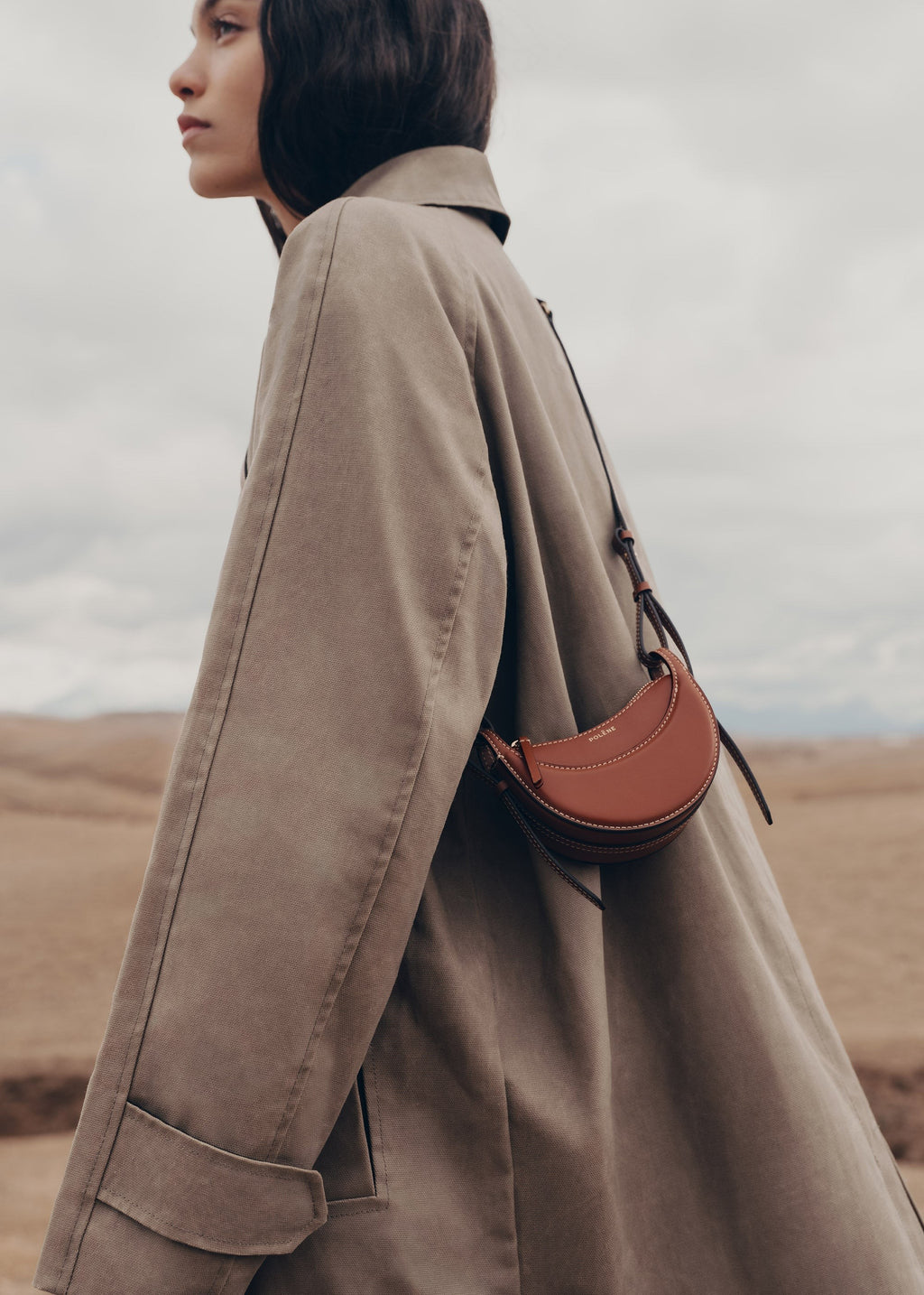 Micro Leather Accessory - Smooth Cognac