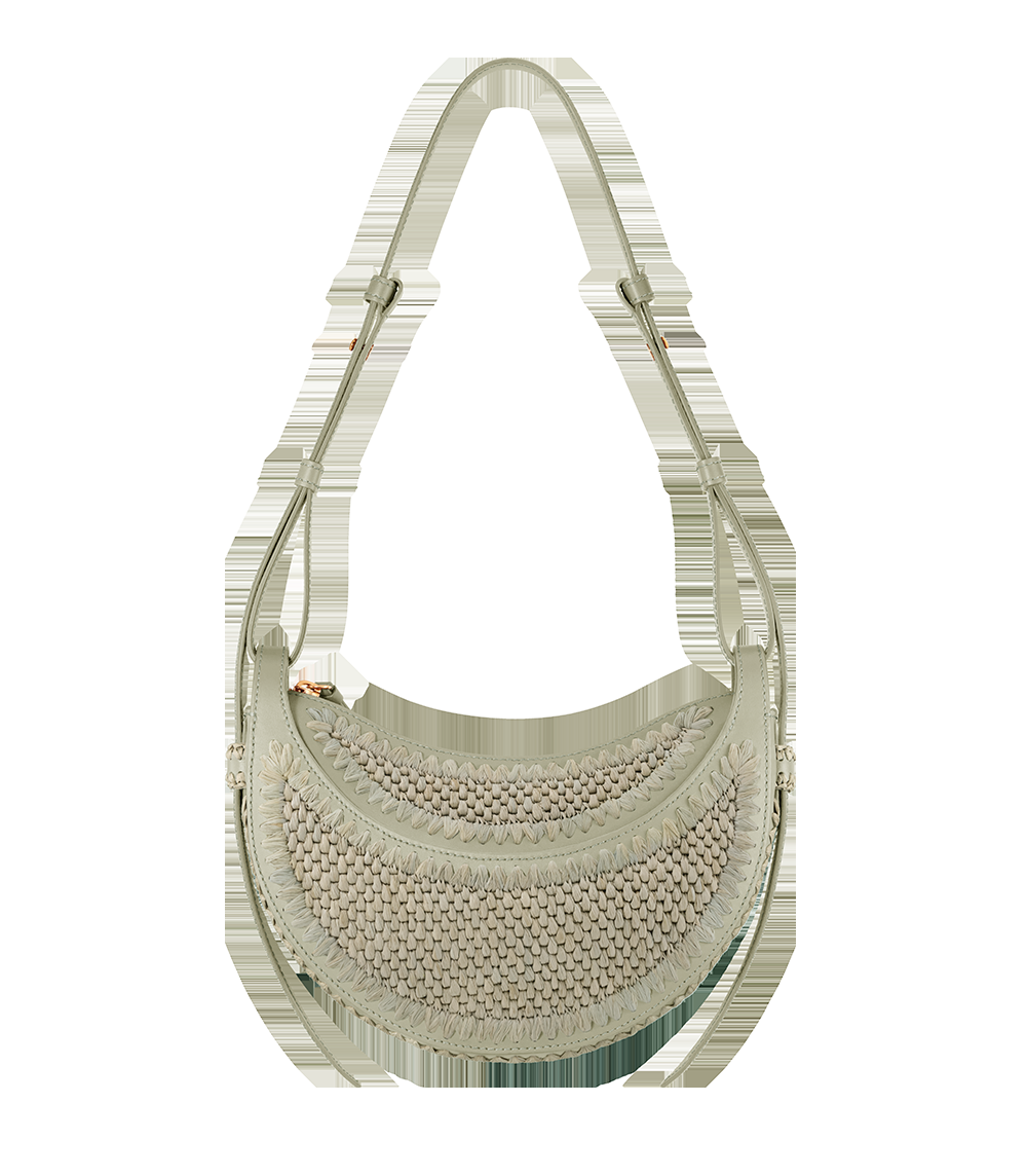 Handbag - Raffia Laurel