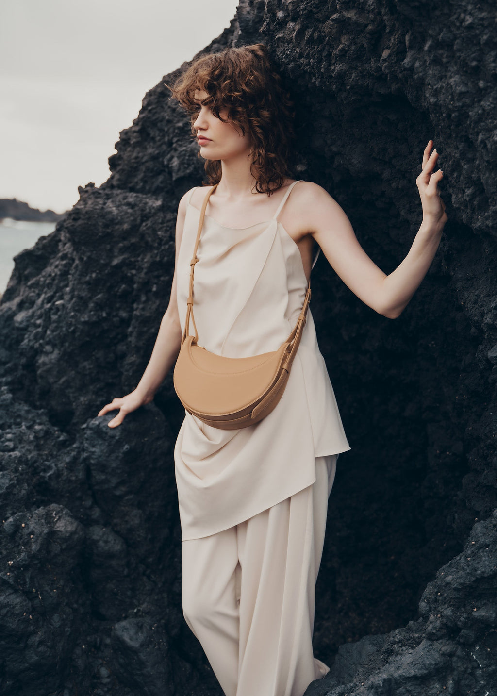 Handbag - Smooth Beige