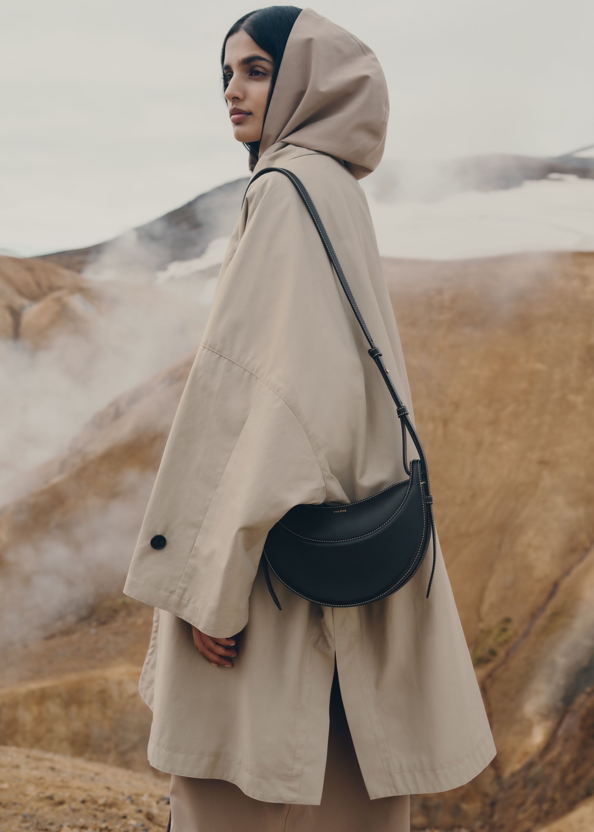 Handbag - Smooth Black