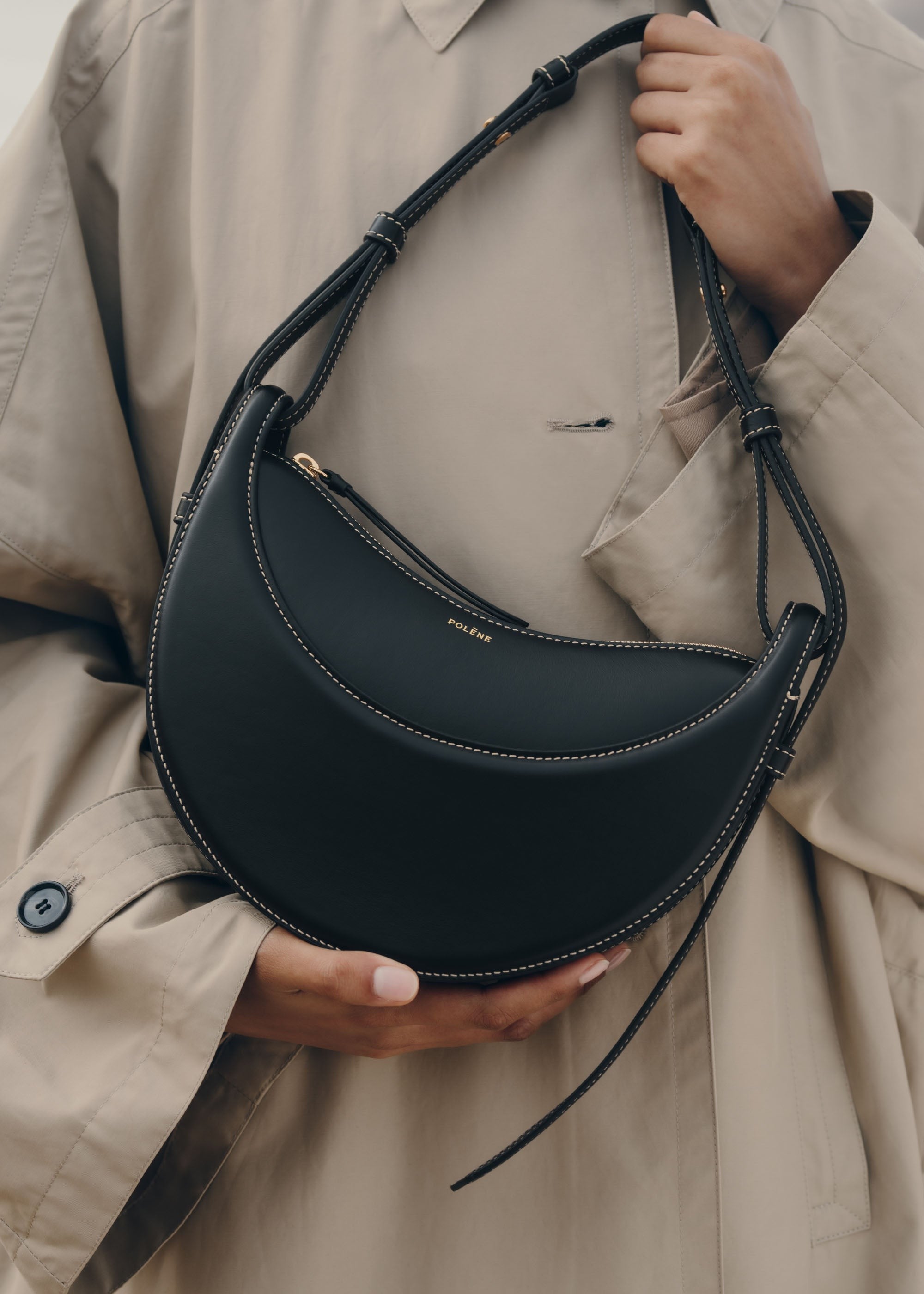 Handbag - Smooth Black