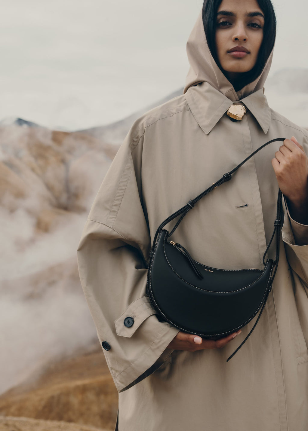 Handbag - Smooth Black