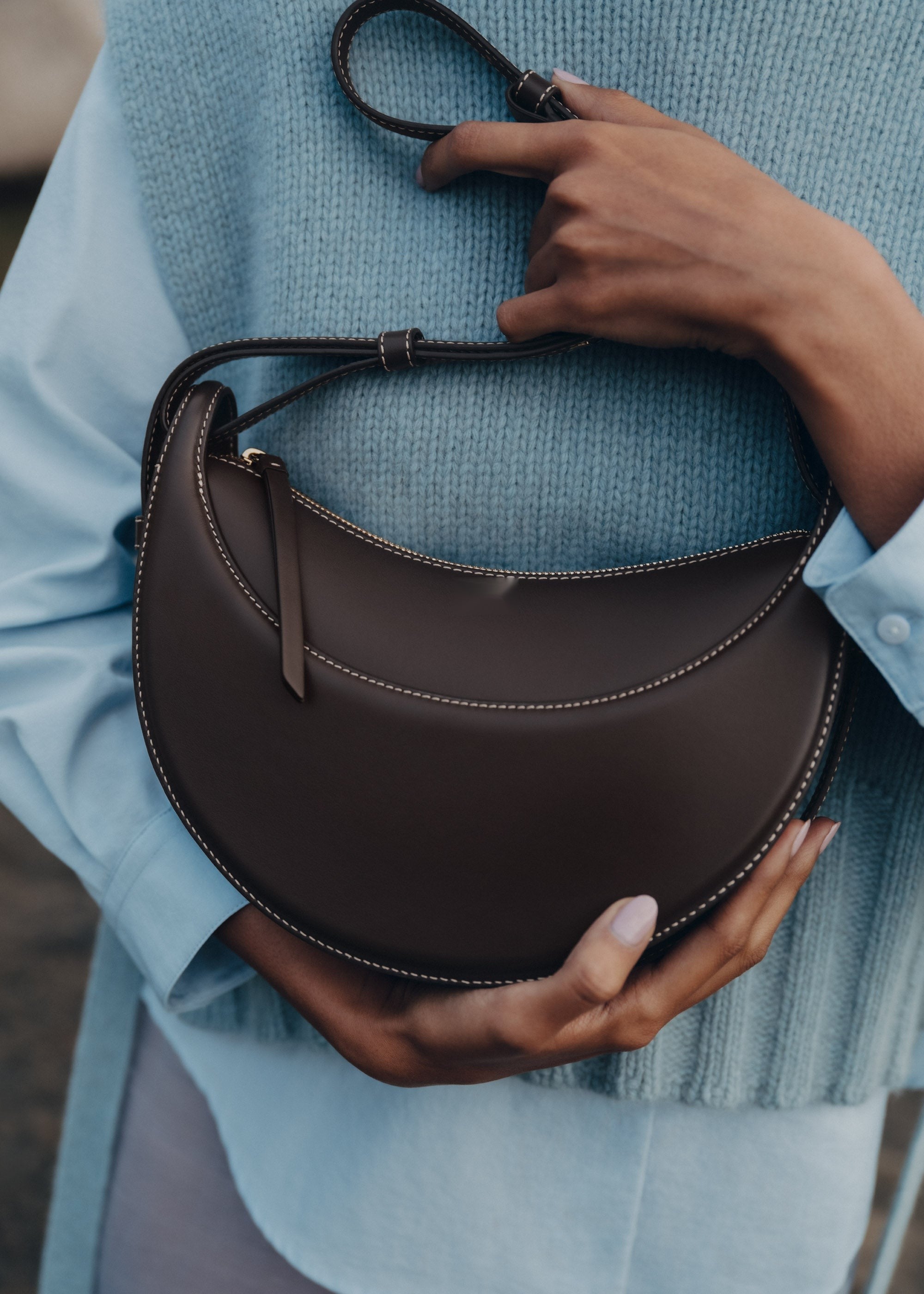 Handbag - Smooth Ebony