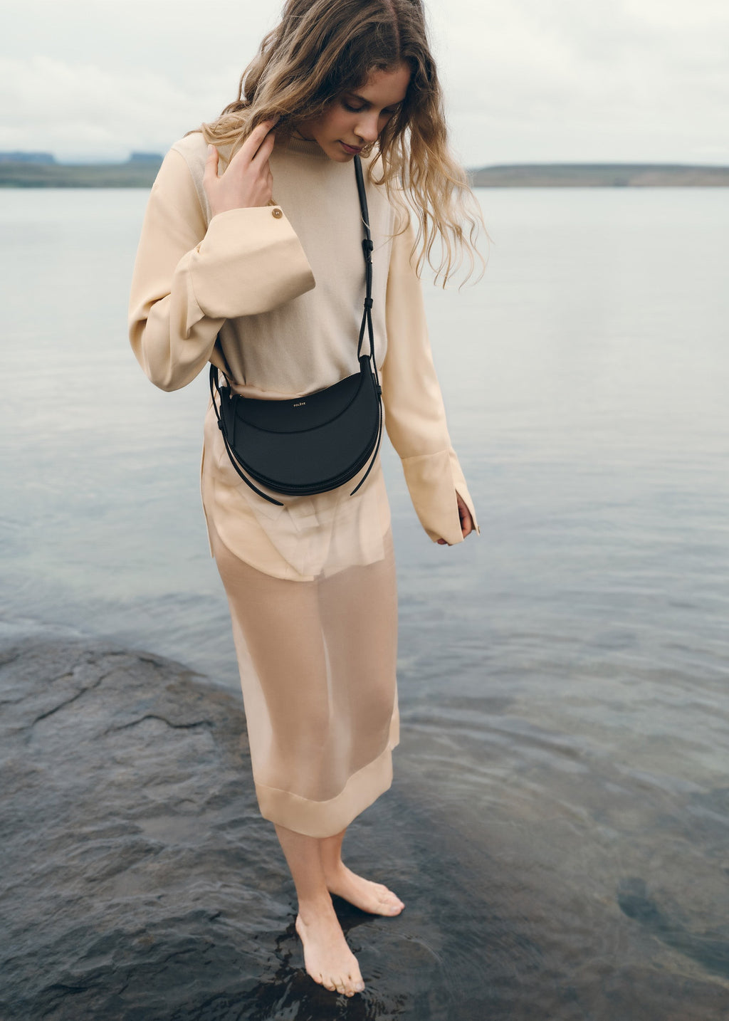 Handbag - Textured Black