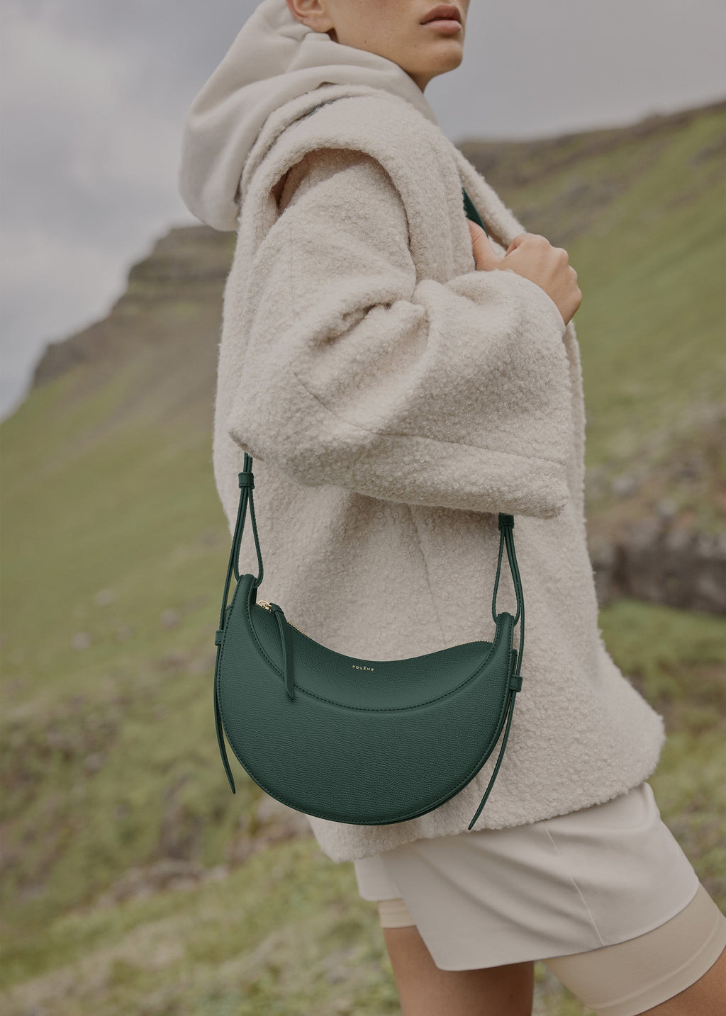 Handbag - Textured Green