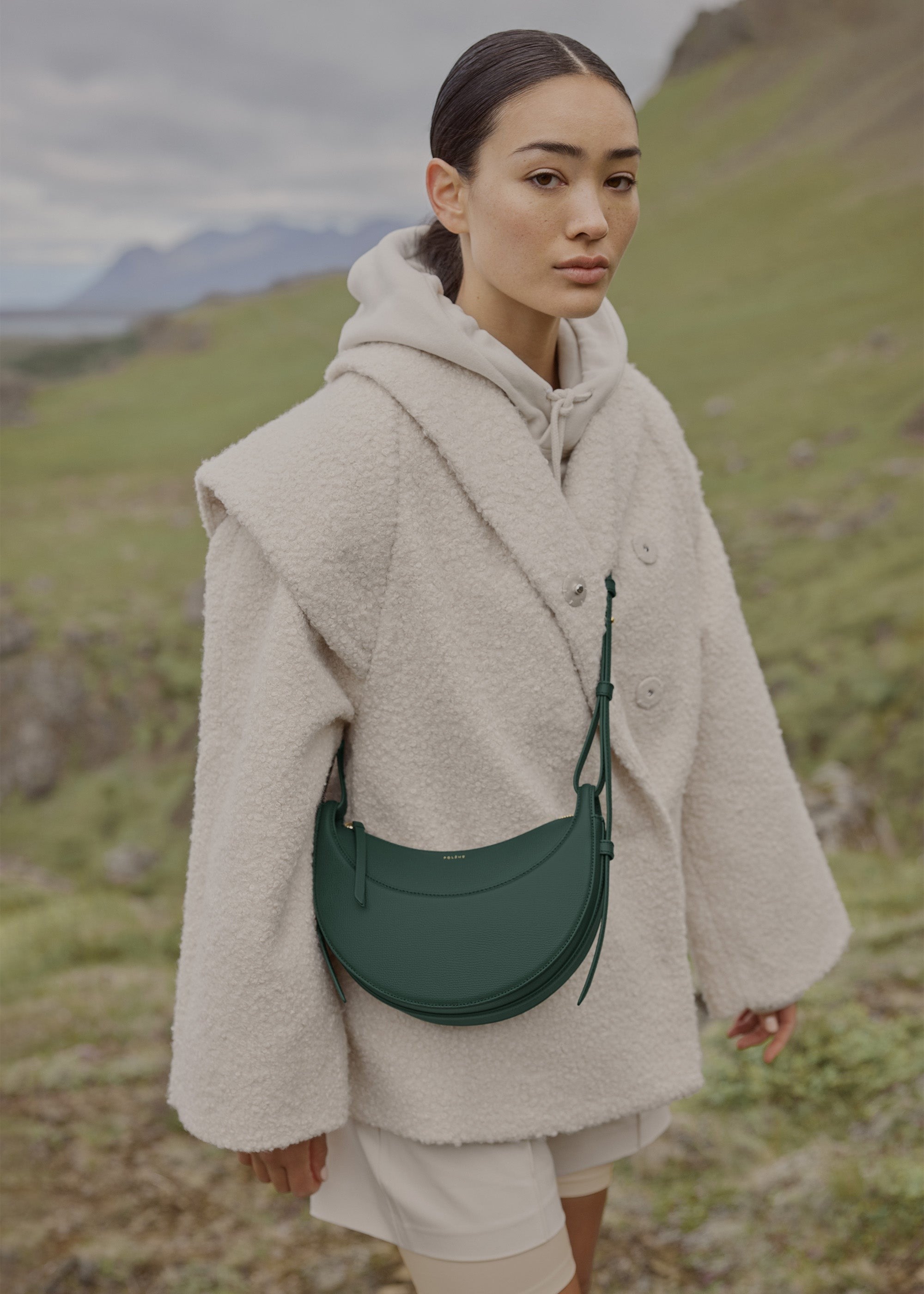 Handbag - Textured Green