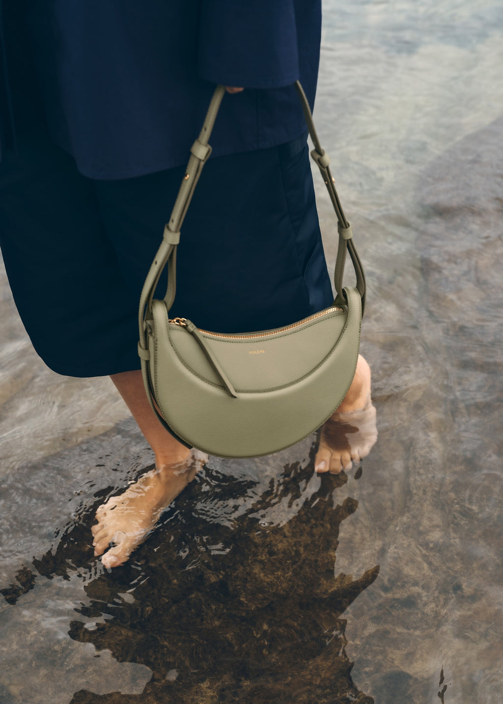 Handbag - Textured Linden