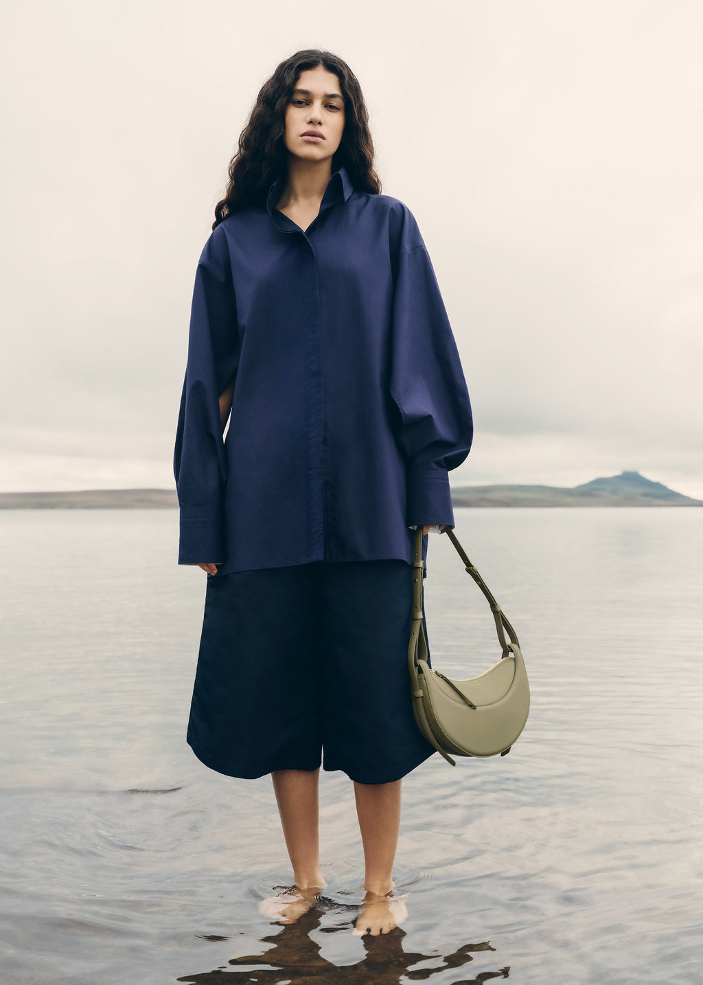 Handbag - Textured Linden
