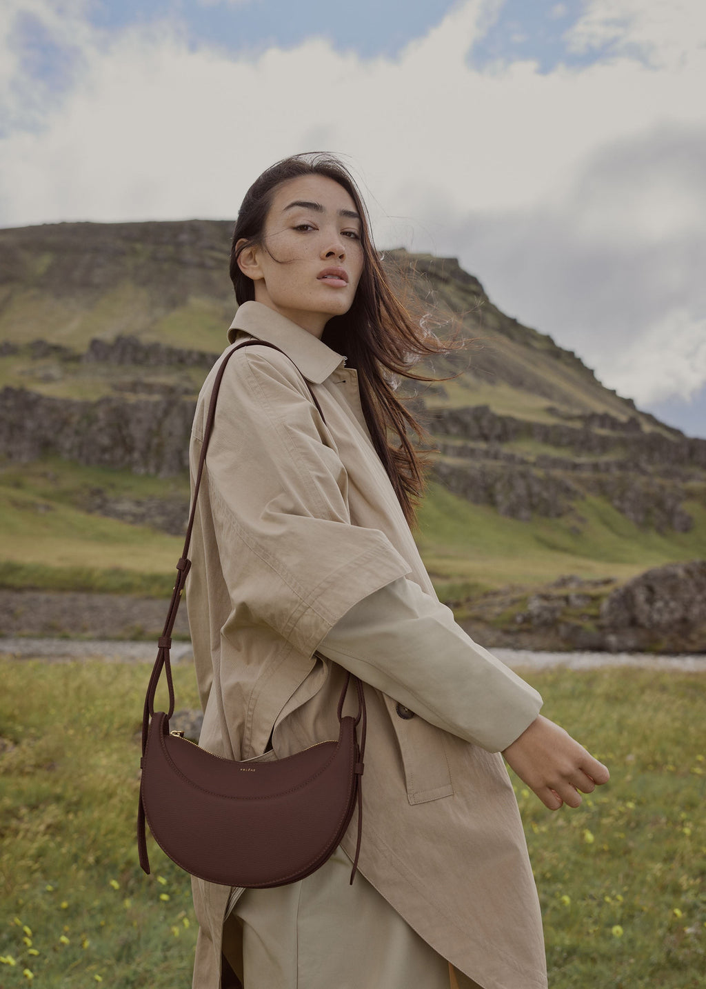 Handbag - Textured Sandalwood