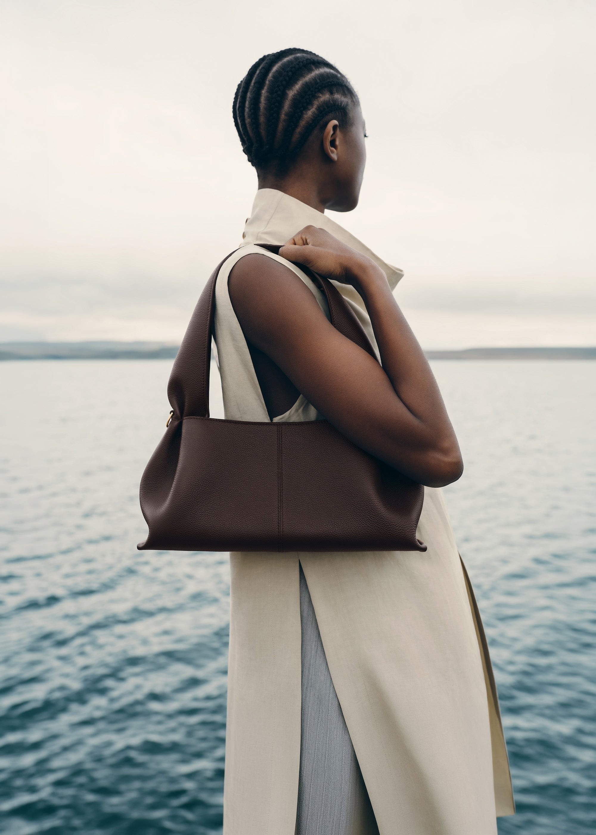 Handbag - Textured Ebony