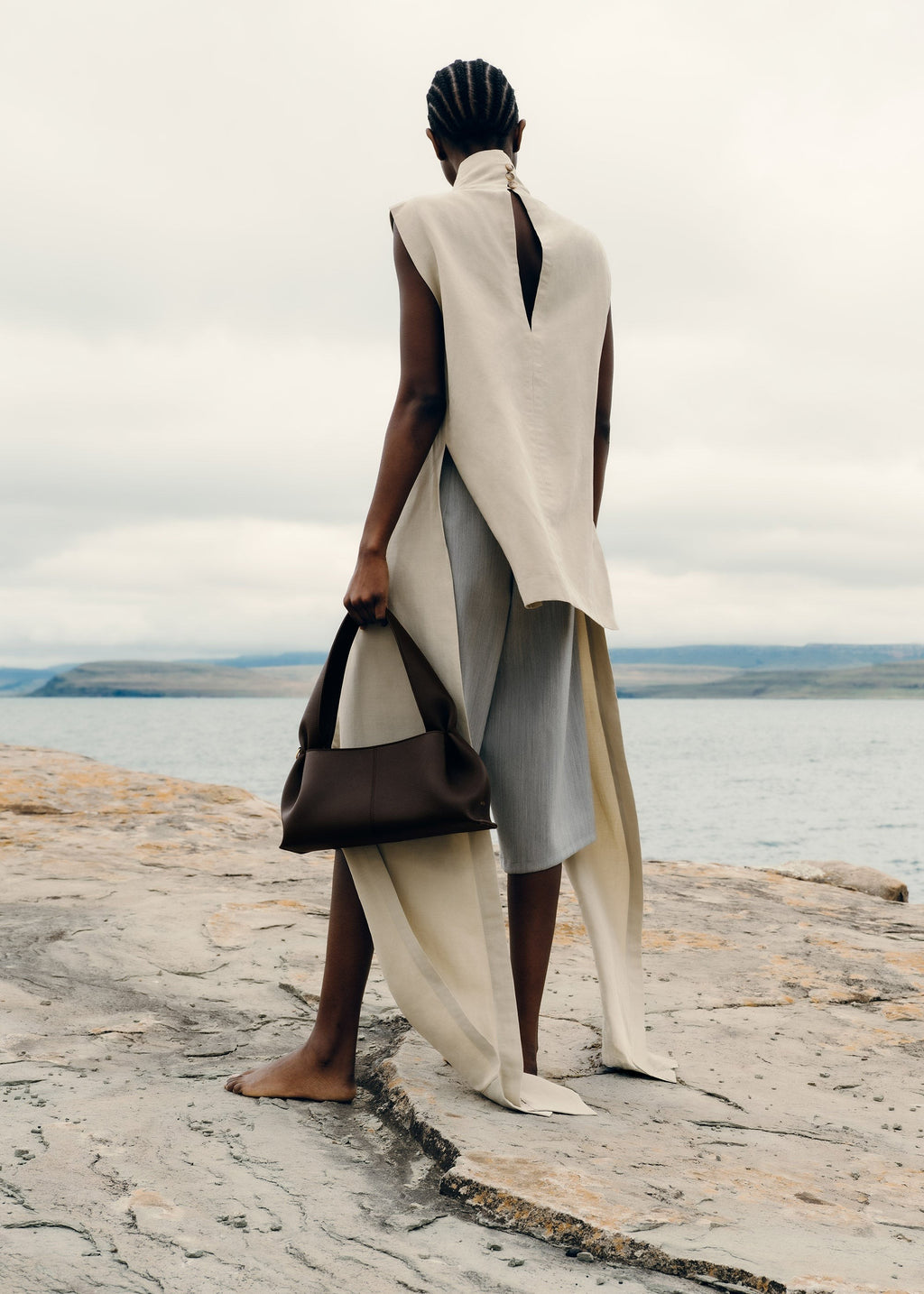 Handbag - Textured Ebony