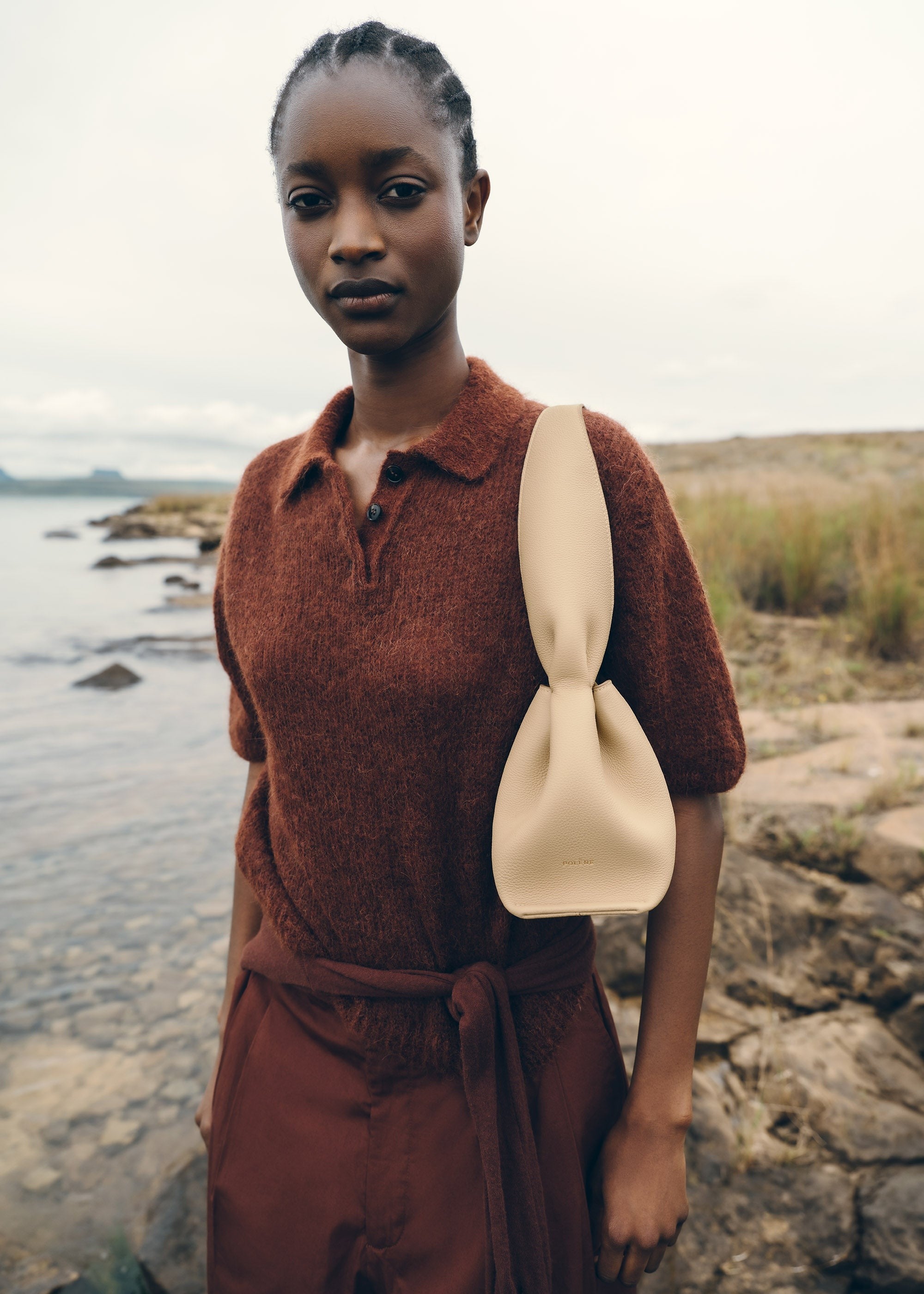 Handbag - Textured Sand