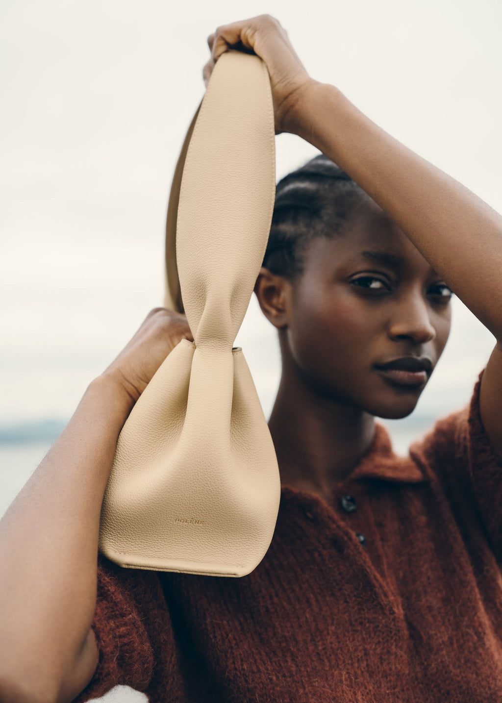 Handbag - Textured Sand