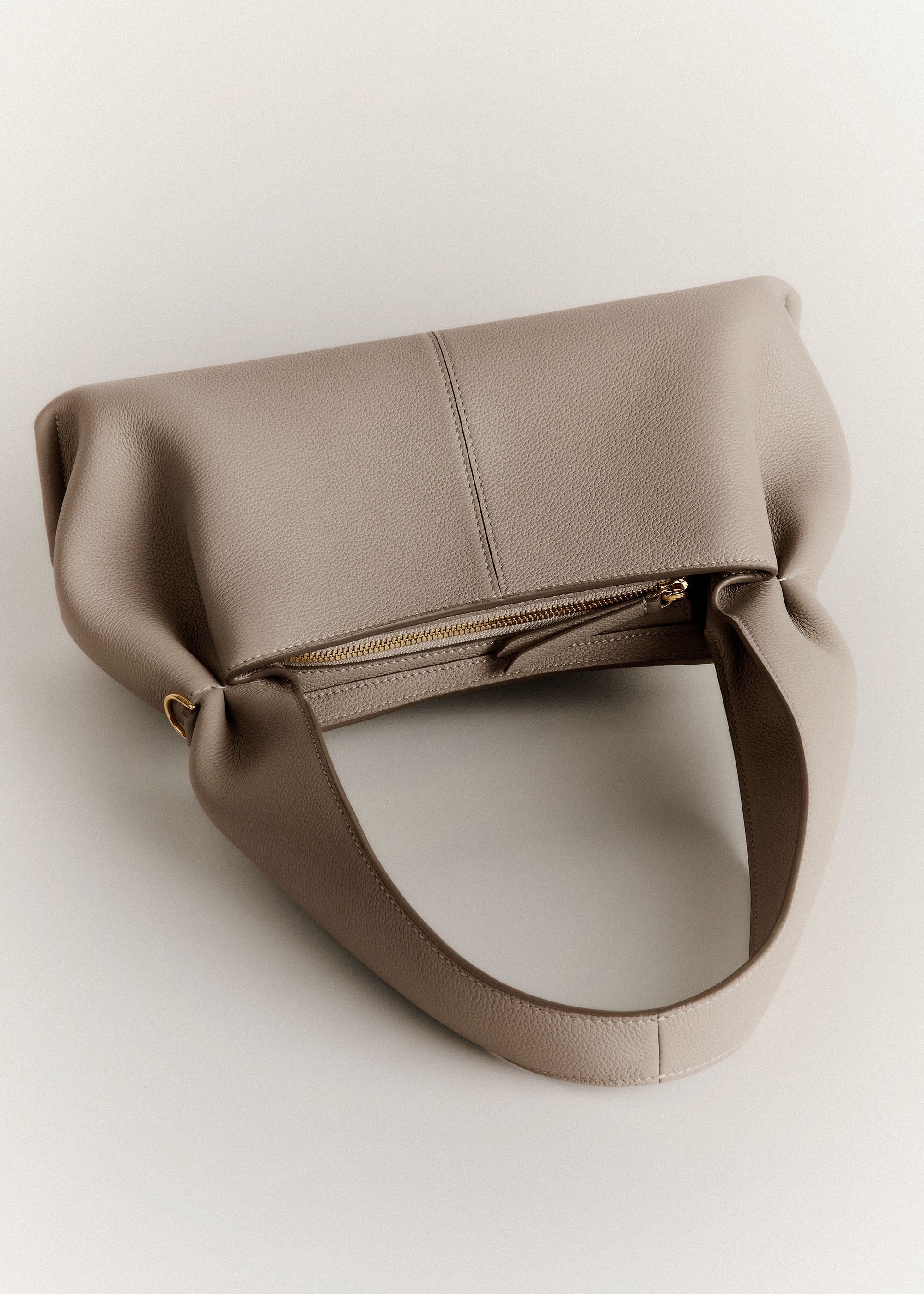 Handbag - Textured Taupe