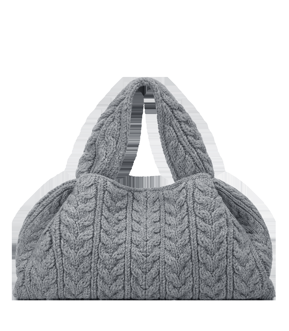 Large Handbag - Merino Stone