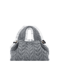 Mini Handbag - Merino Stone