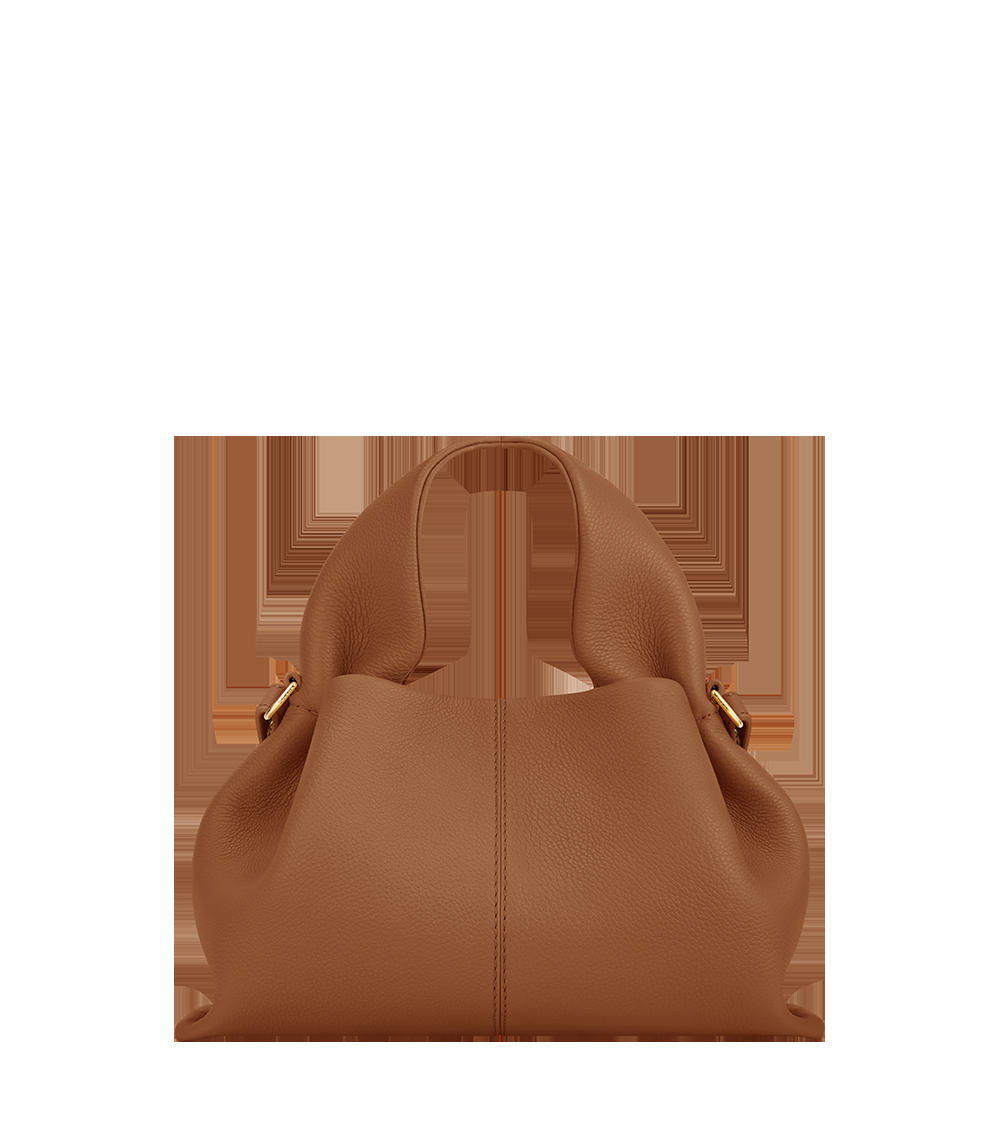 Mini Handbag - Textured Camel