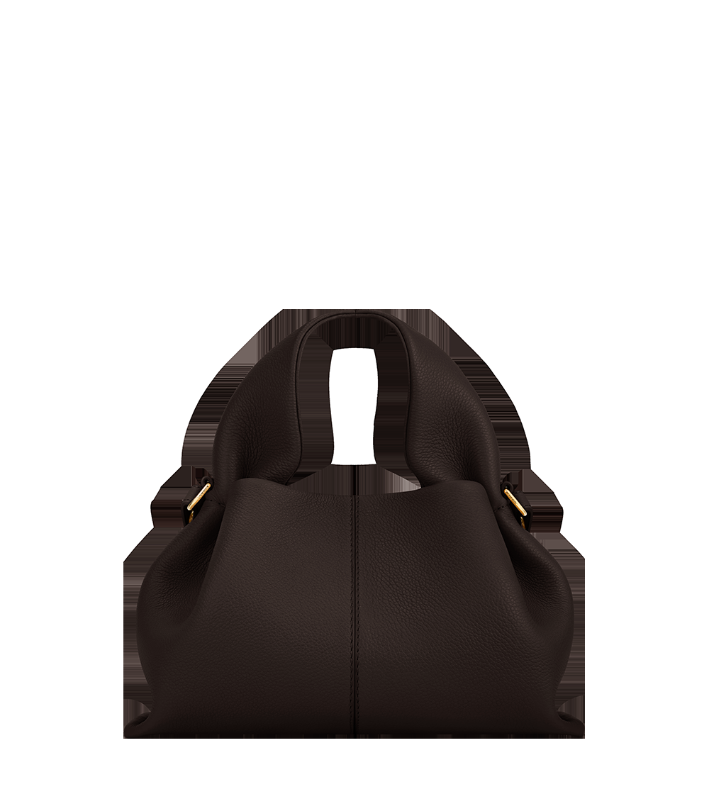Mini Handbag - Textured Ebony