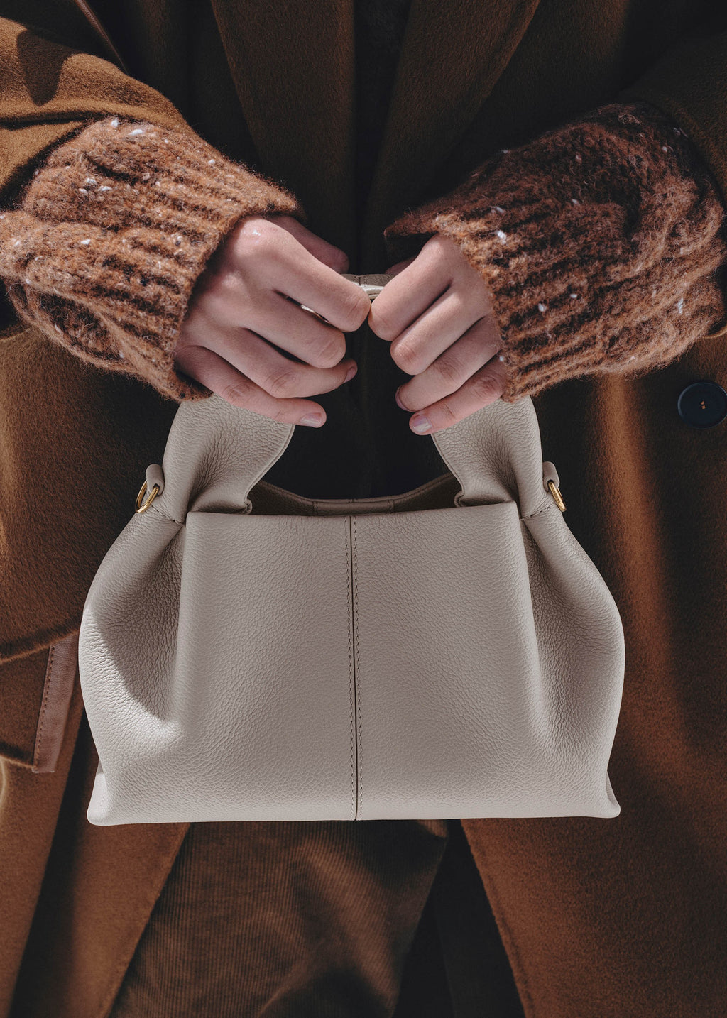 Mini Handbag - Textured Mist