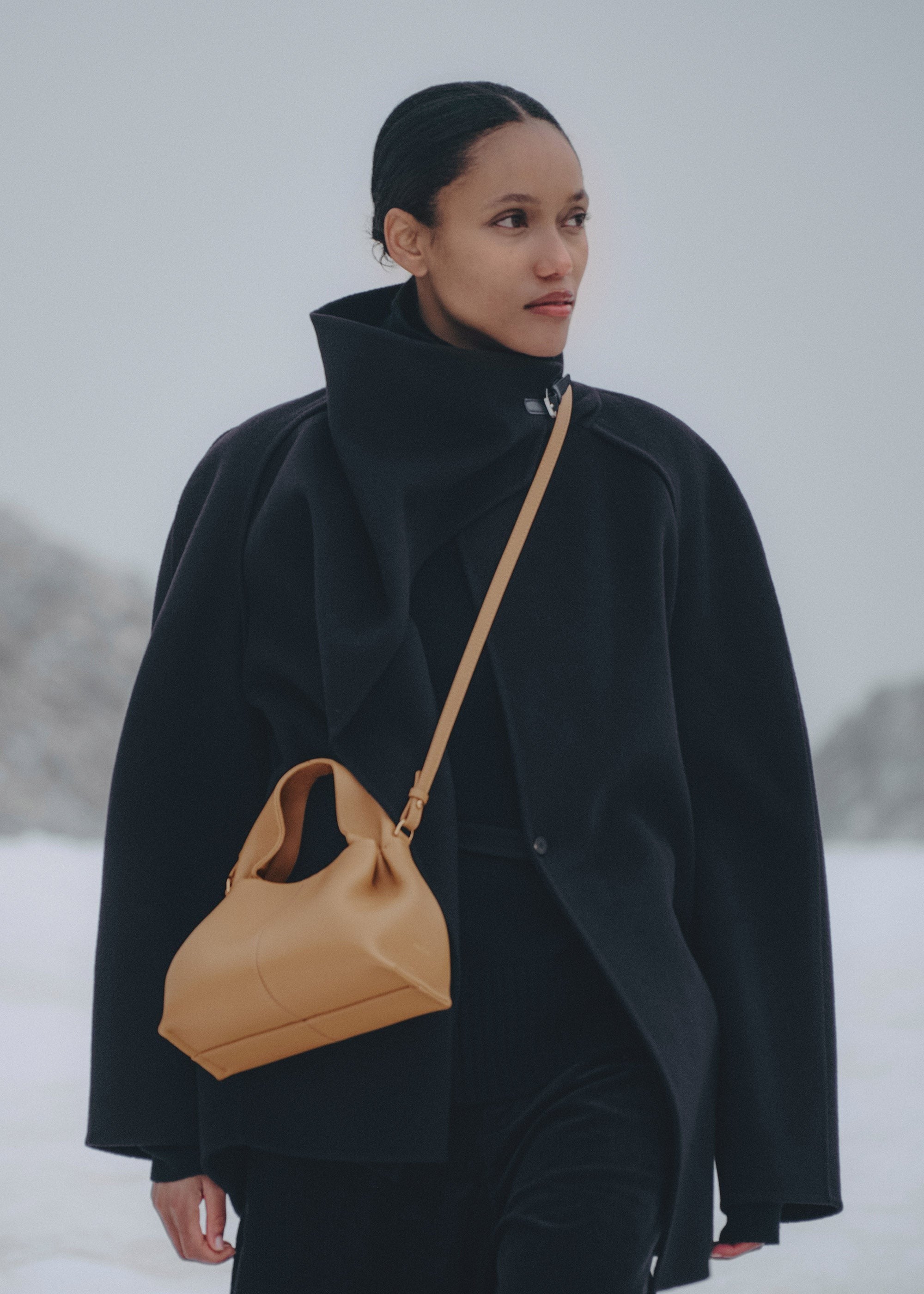 Mini Handbag - Textured Ocher