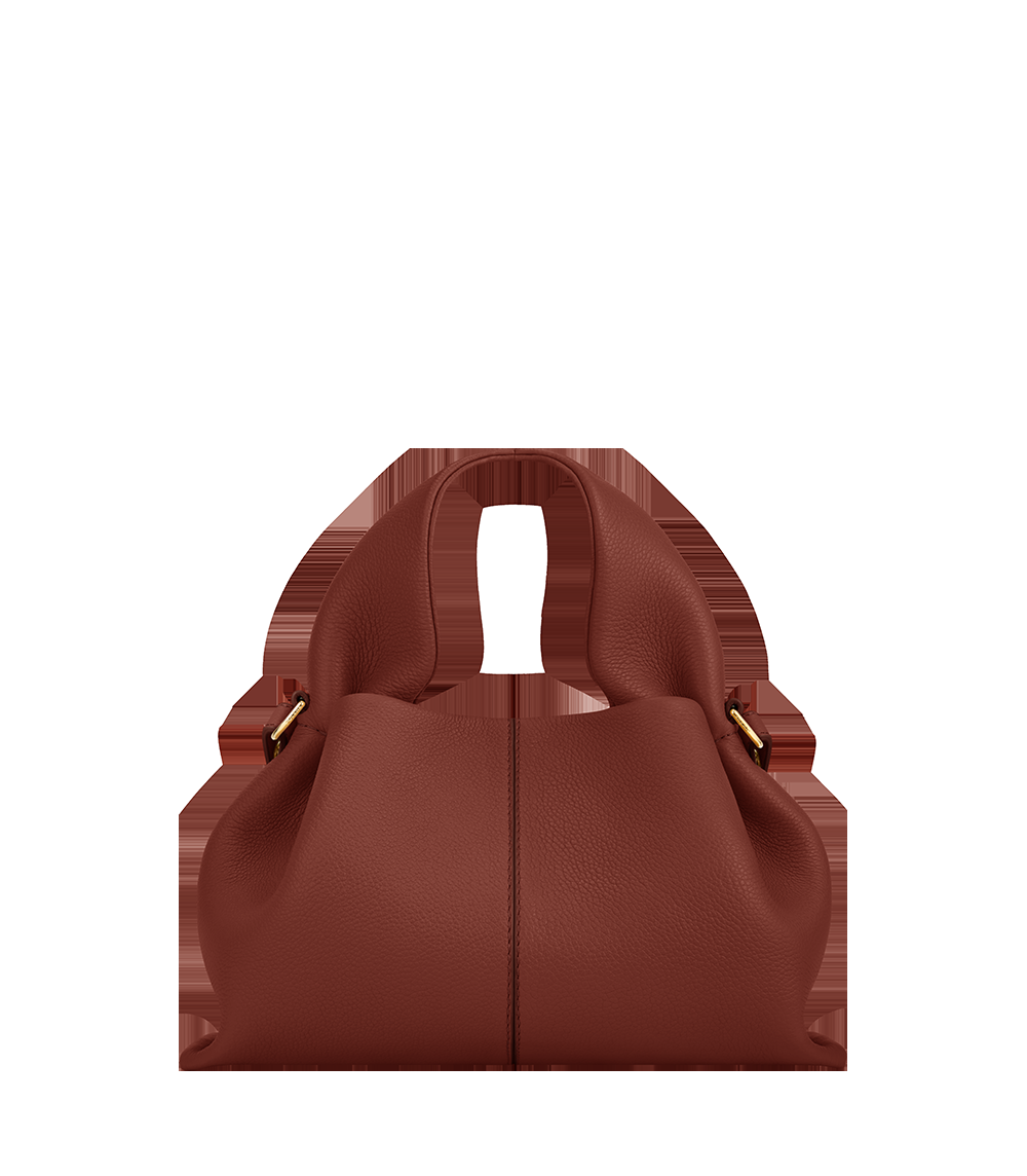 Mini Handbag - Textured Red Clay