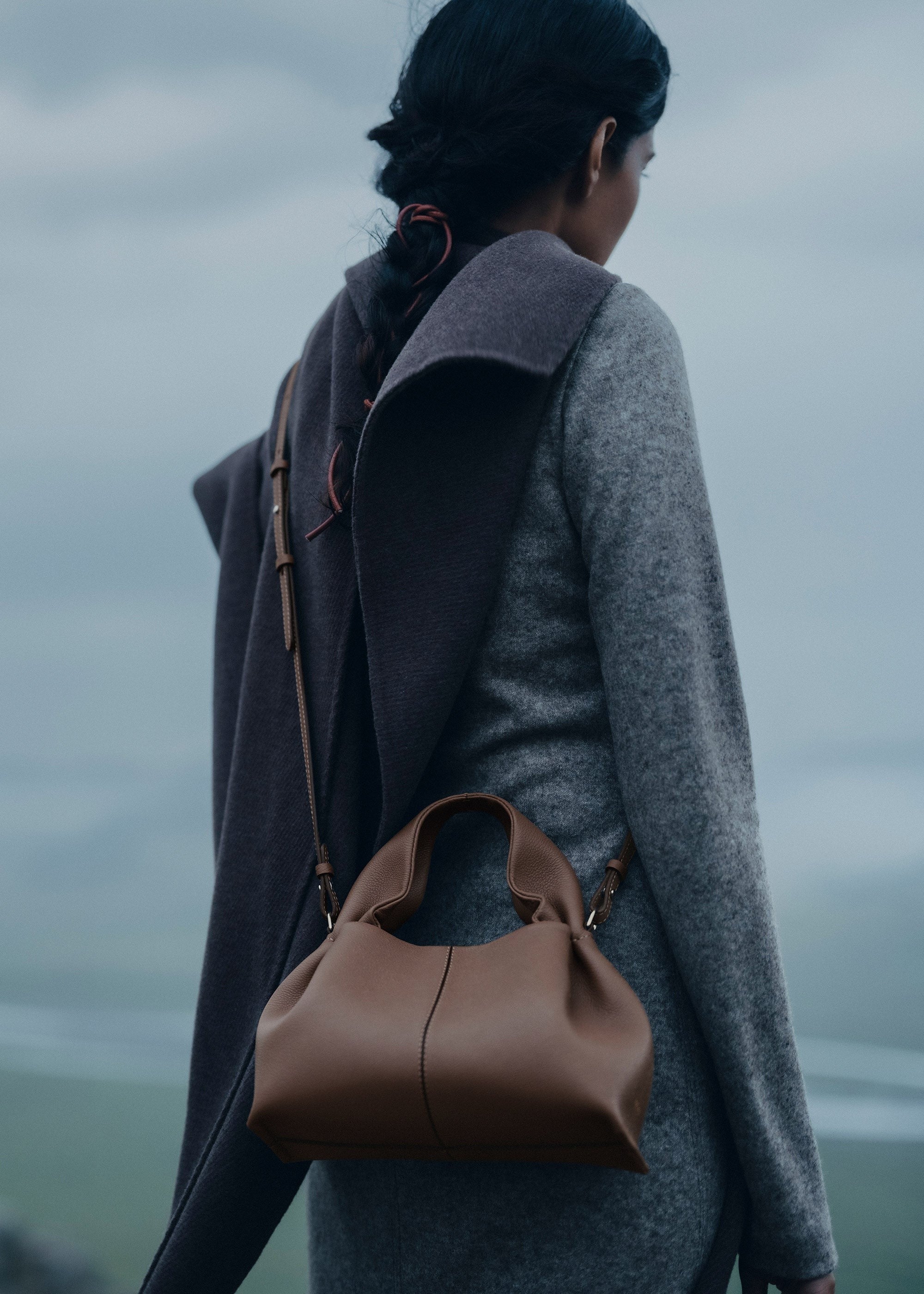 Mini Handbag - Textured Root