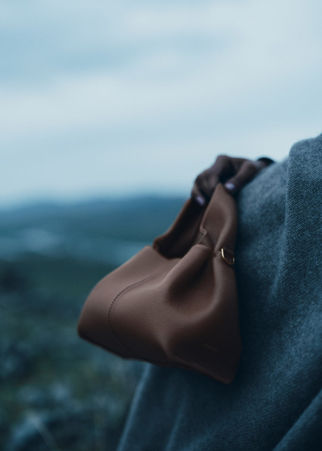 Mini Handbag - Textured Root