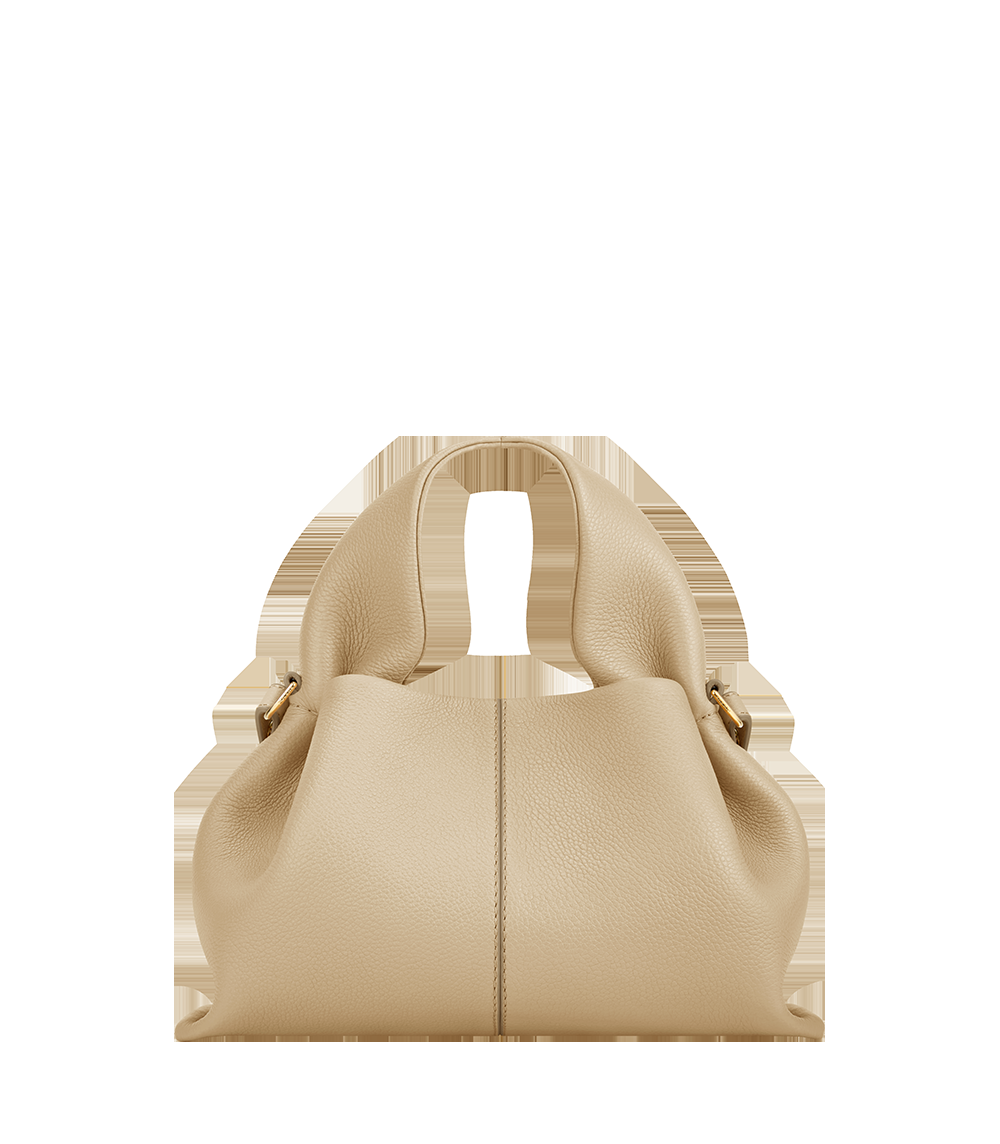 Mini Handbag - Textured Sand