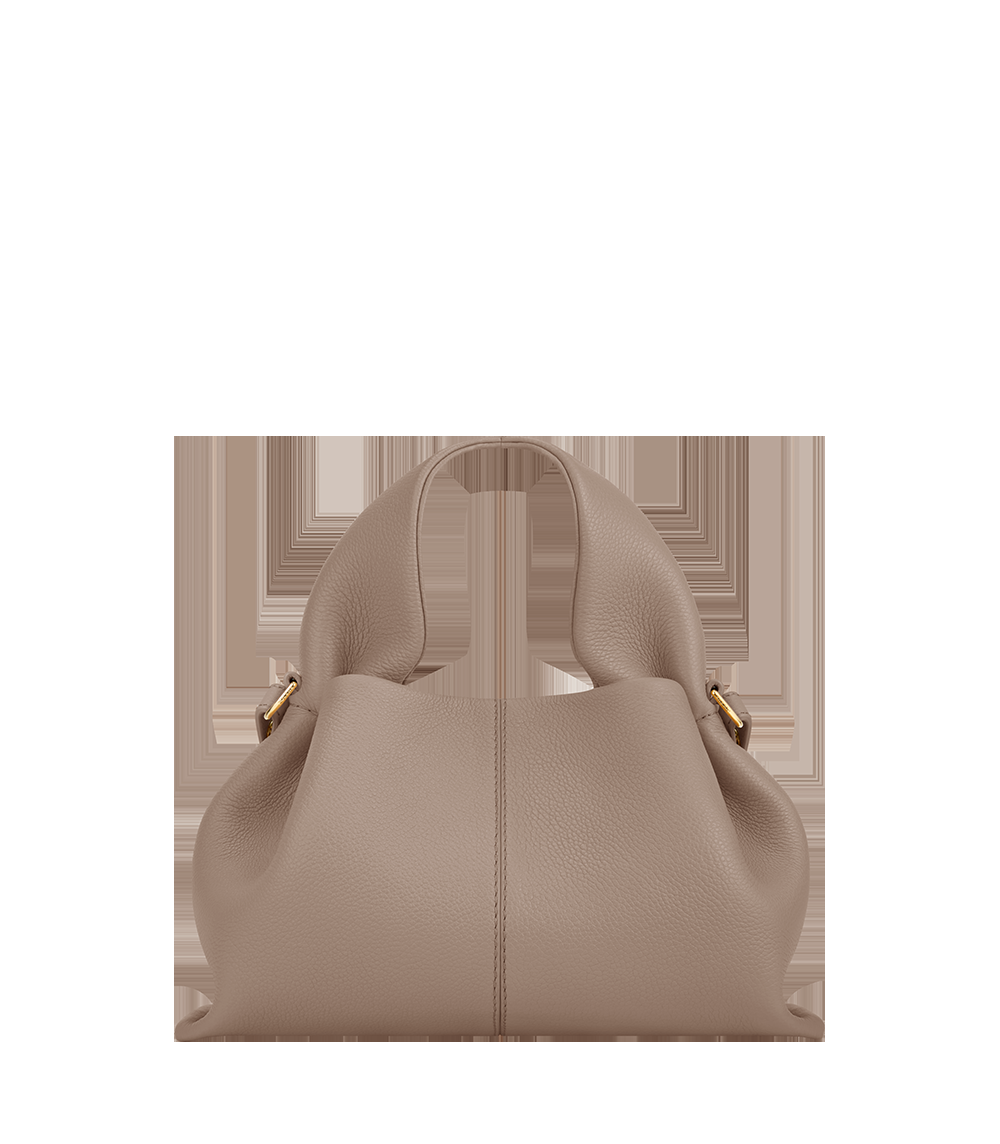 Mini Handbag - Textured Taupe