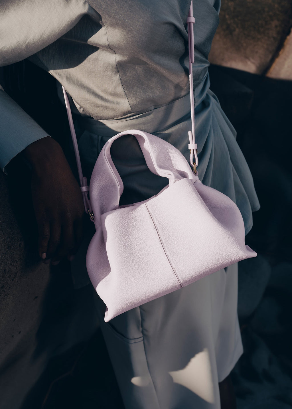 Mini Handbag - Textured Wisteria