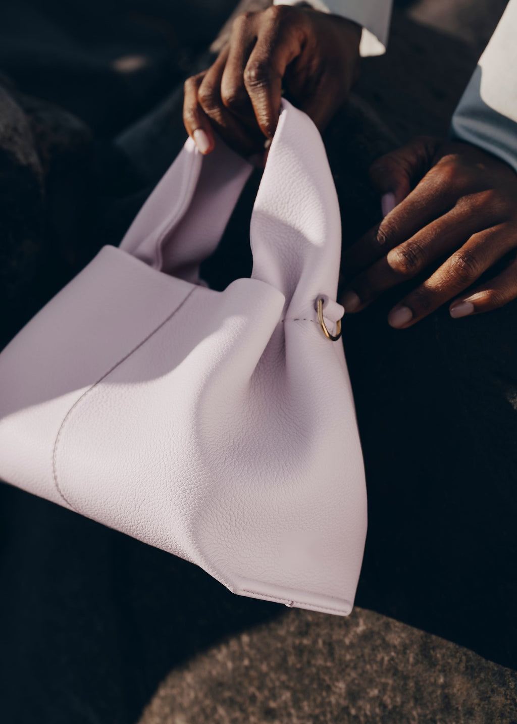Mini Handbag - Textured Wisteria