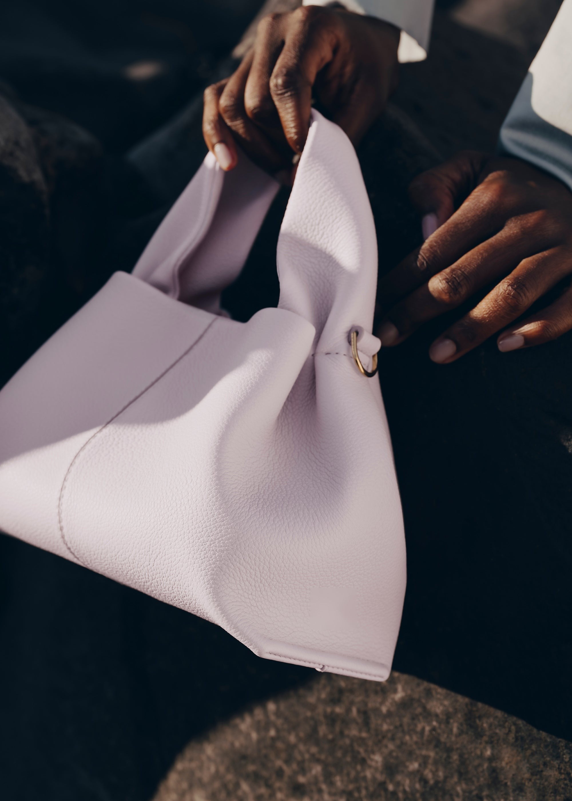 Mini Handbag - Textured Wisteria