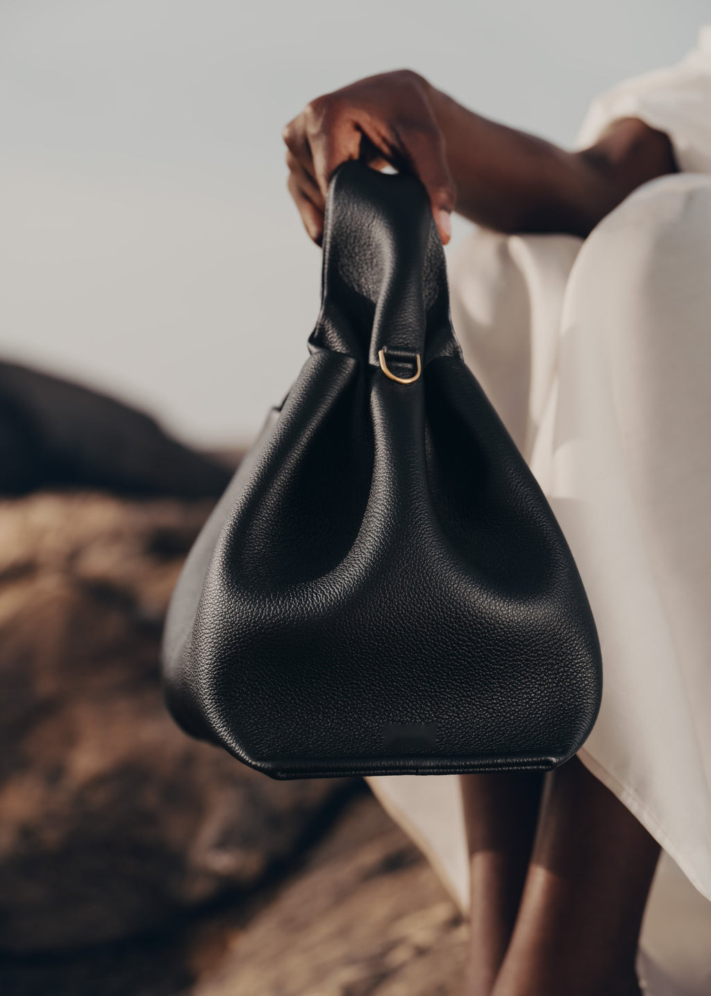 Handbag - Textured Black