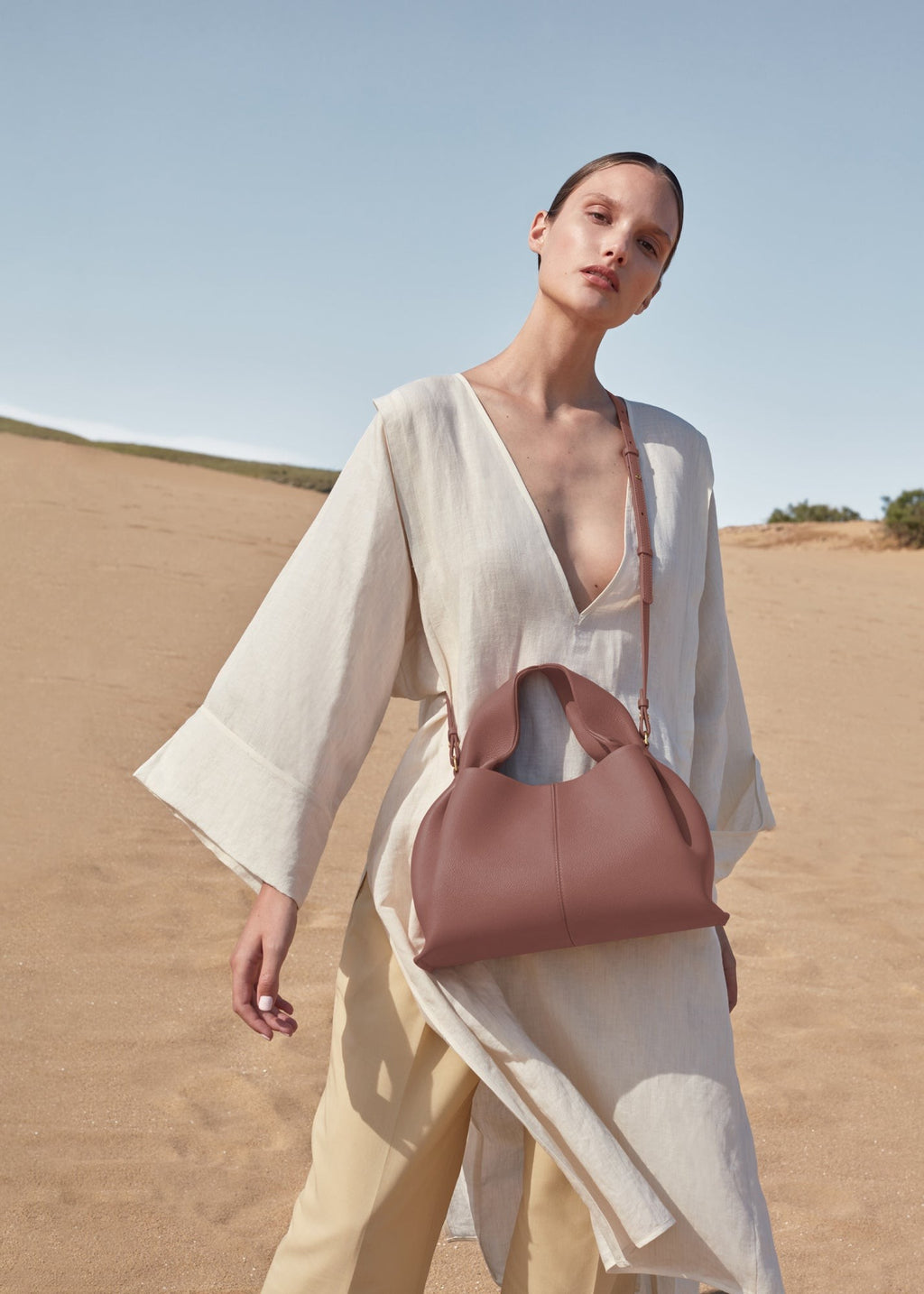 Handbag - Textured Blush