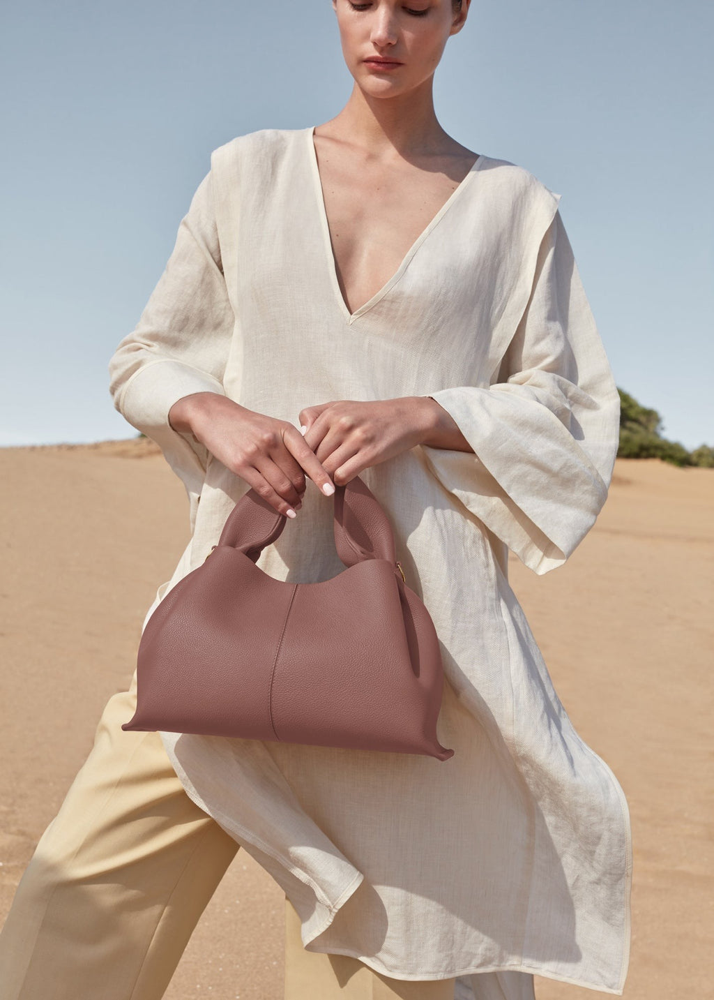 Handbag - Textured Blush