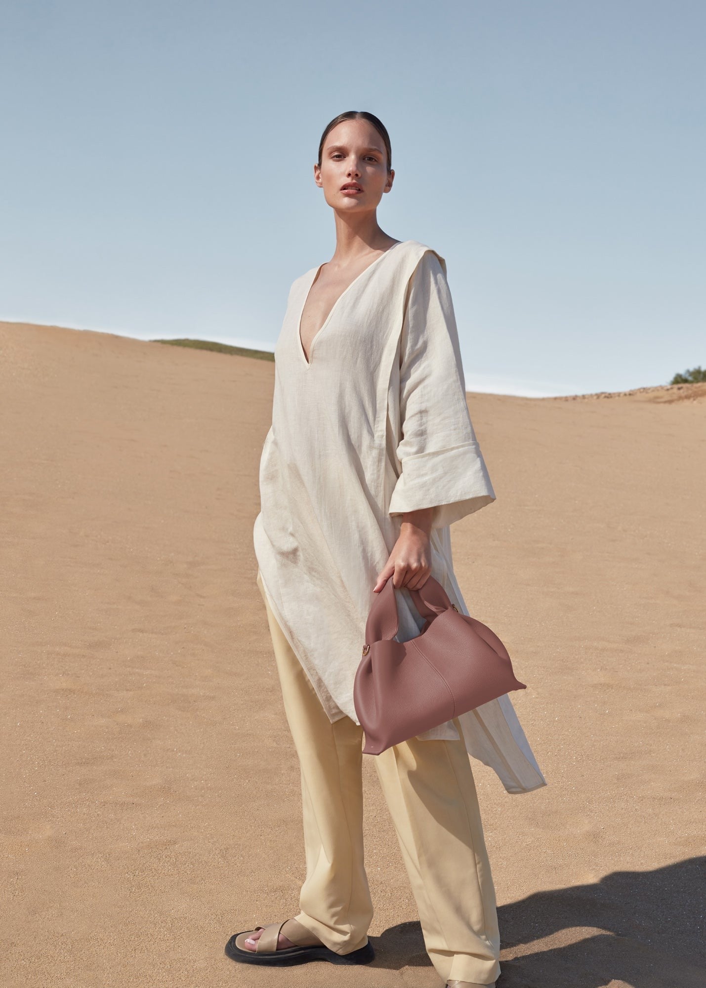 Handbag - Textured Blush