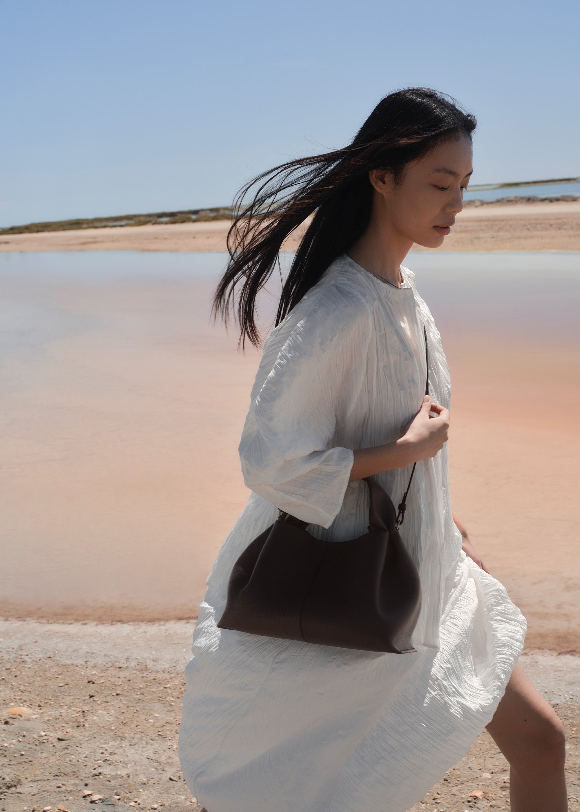 Handbag - Textured Ebony
