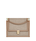 Handbag - Duo Taupe Canvas