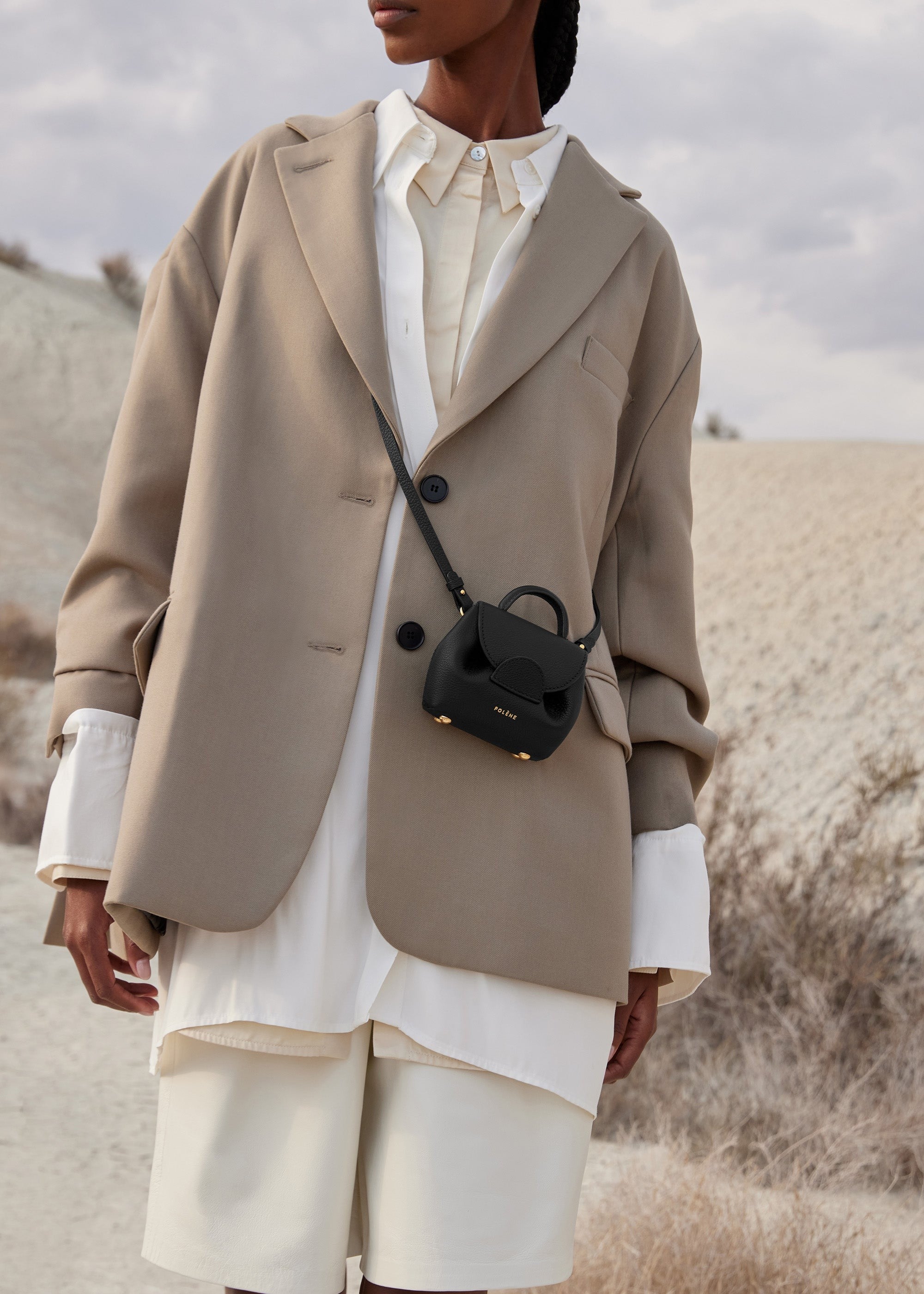 Micro Leather Accessory - Textured Black