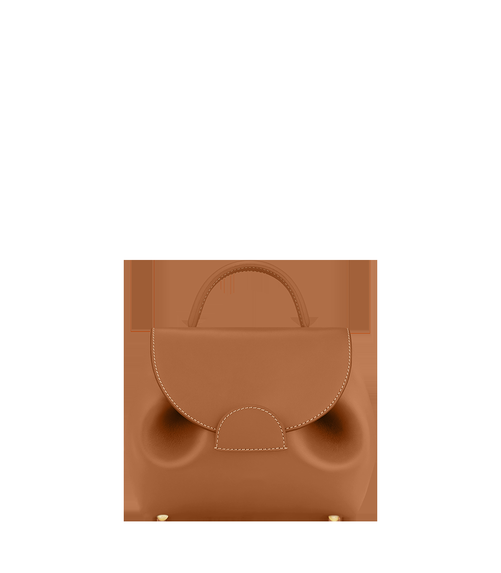 Nano Handbag - Smooth Camel