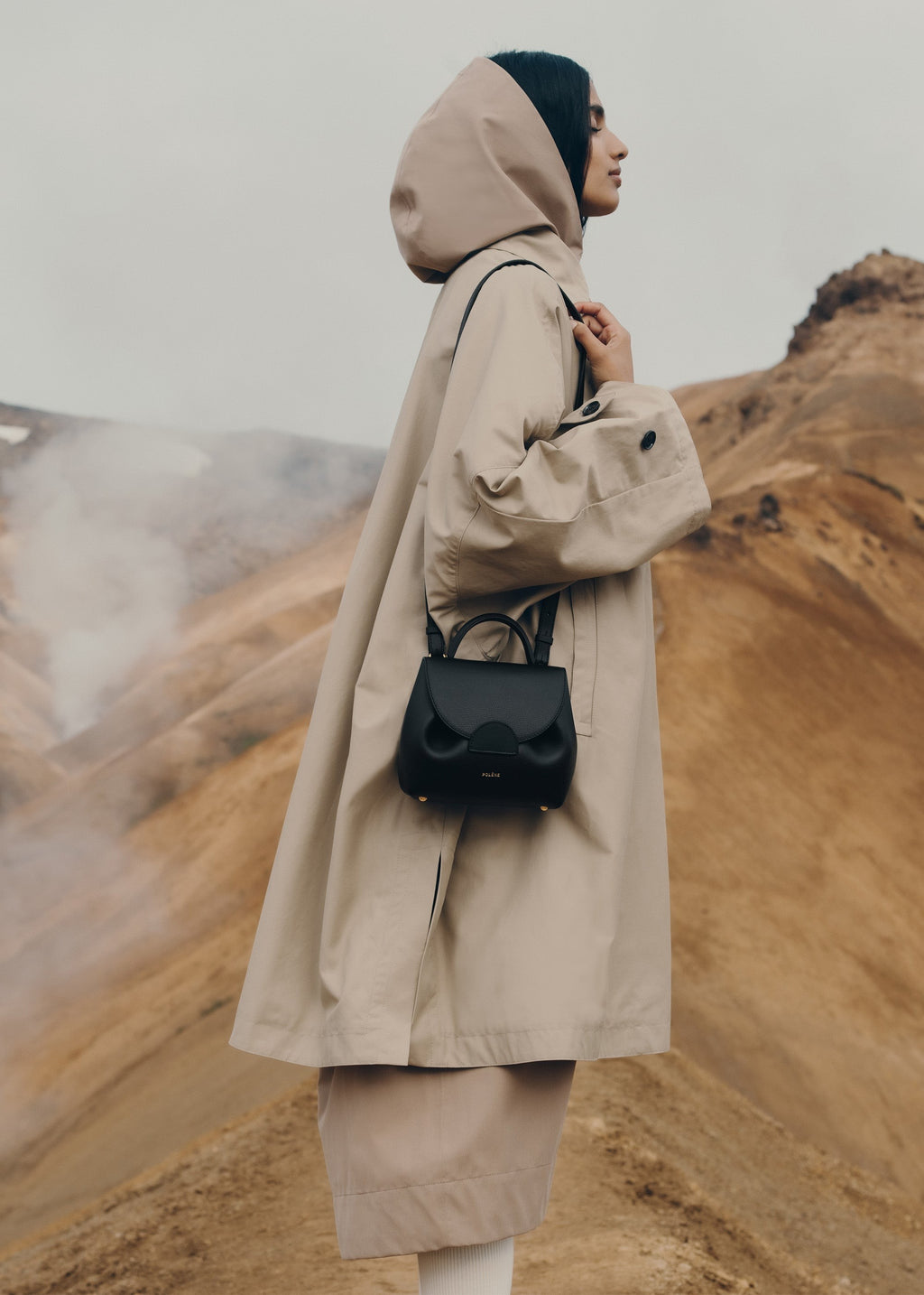 Nano Handbag - Textured Black