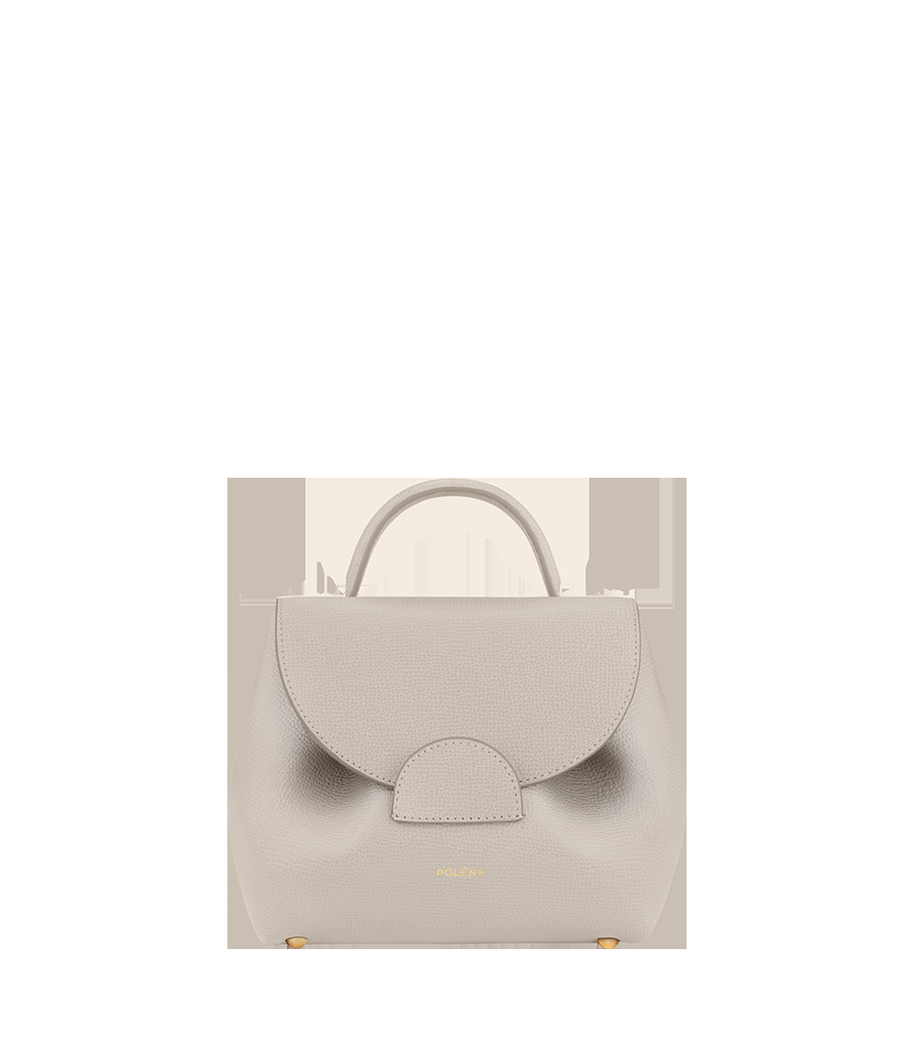 Nano Handbag - Textured Chalk